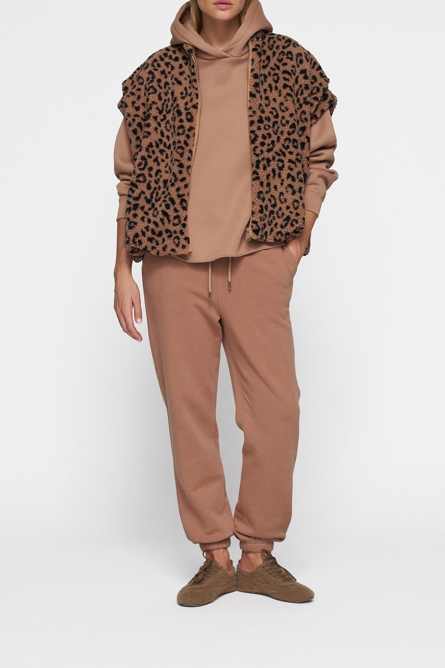 TEDDY GILET LEOPARD 1297 1