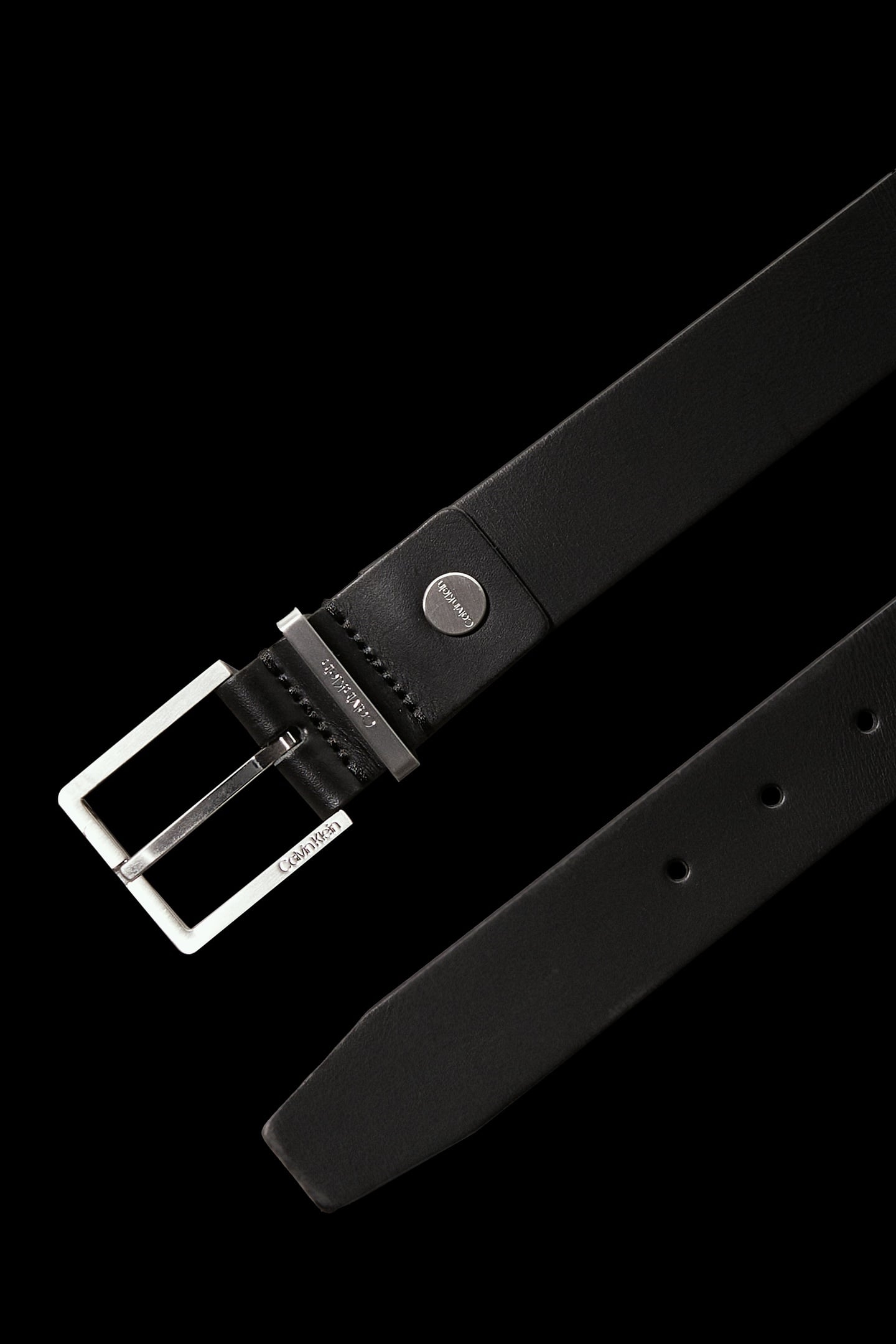 CASUAL ADJUSTABLE BELT 3.5 CM BLACK 6