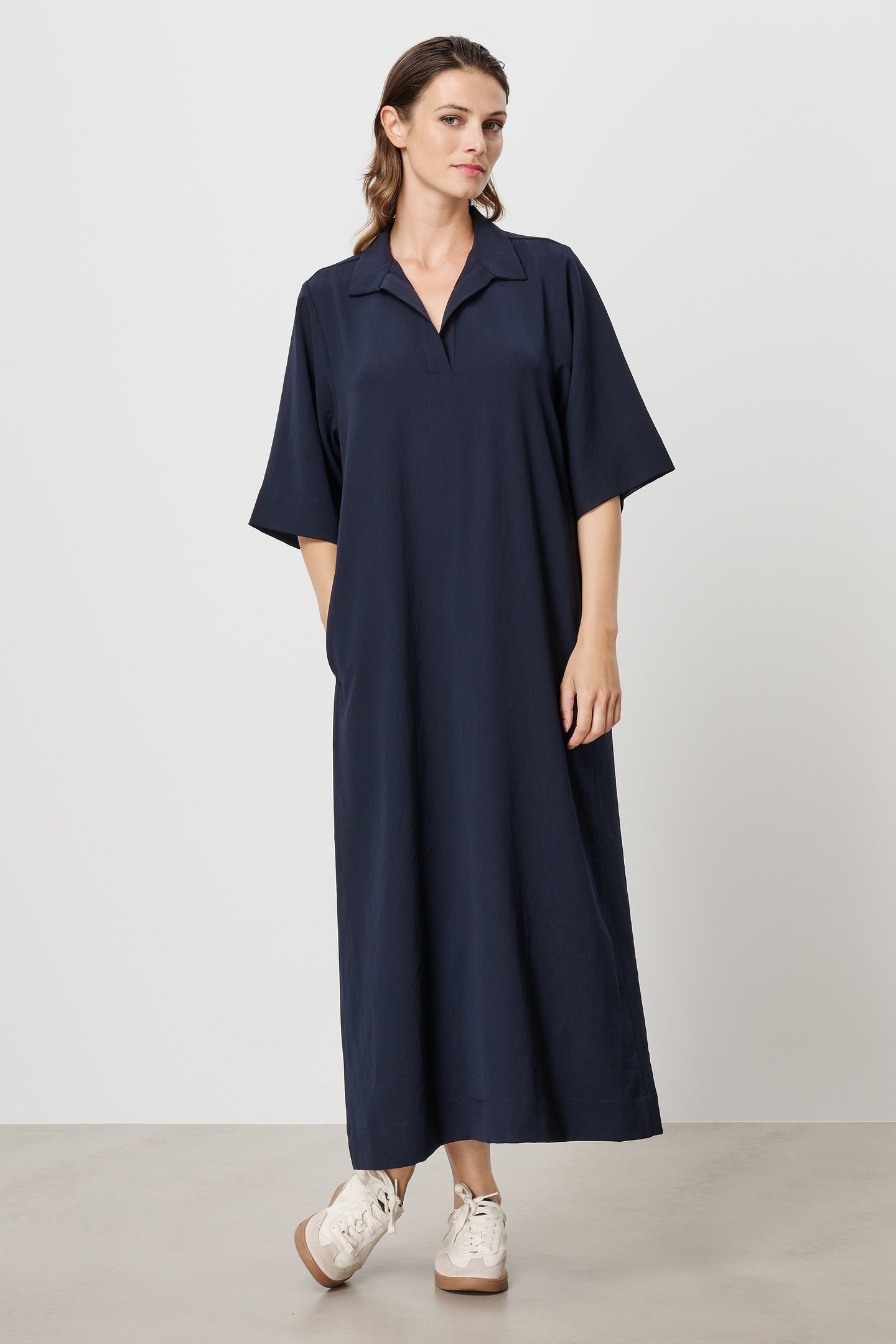 CONEY DRESS MIDNIGHT BLUE 2