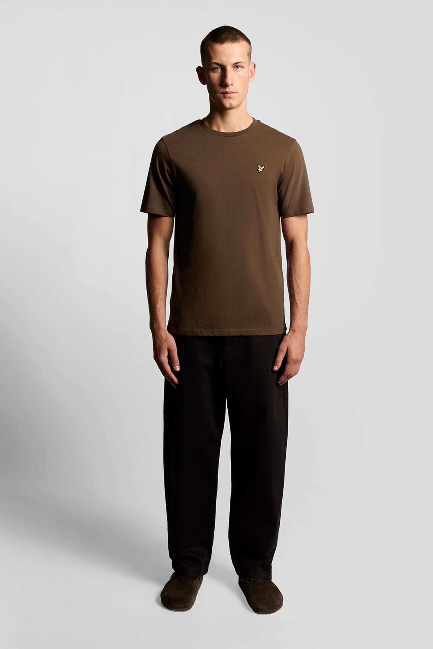 PLAIN T-SHIRT DEEP SEPIA 3