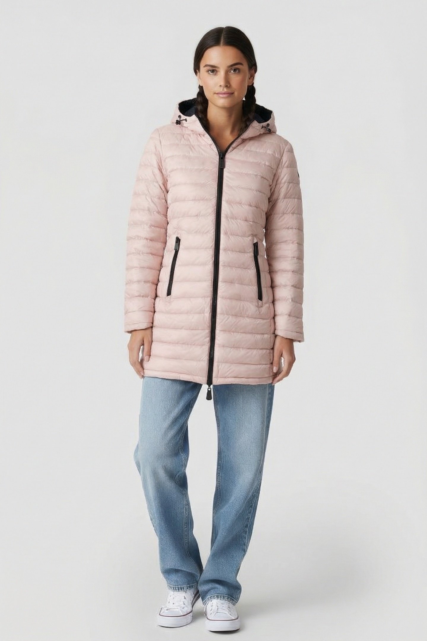 MOSCOU JACKET BLACK / ROSE PALE 1