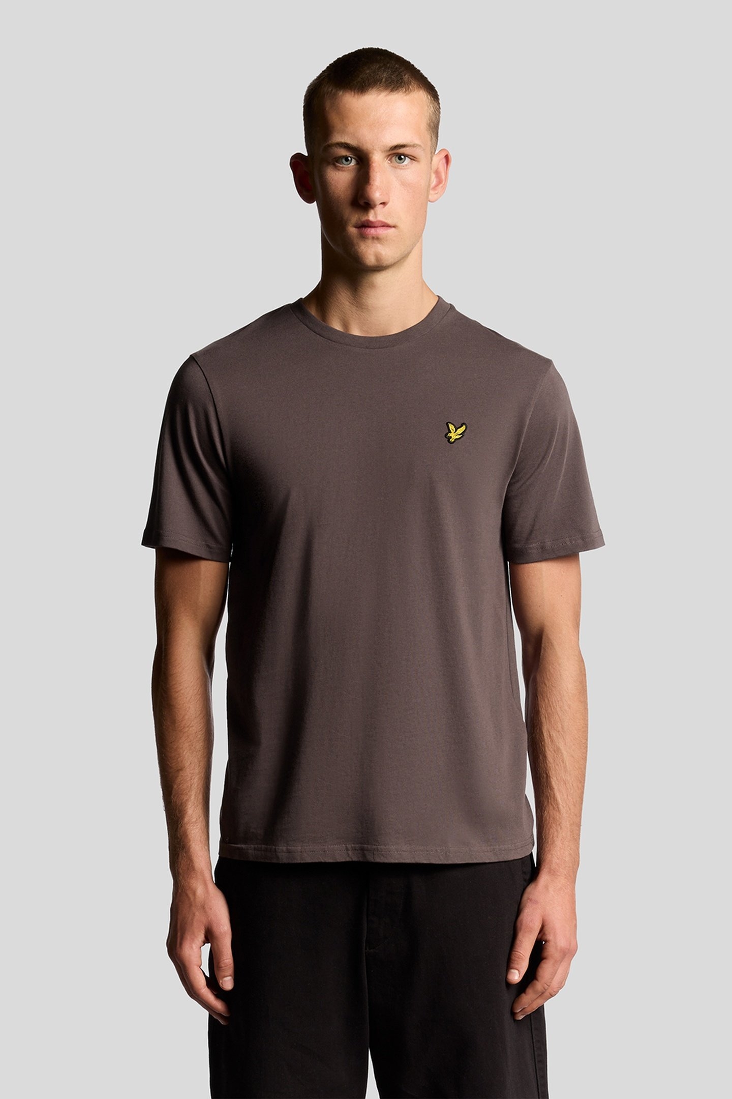 PLAIN T-SHIRT ESPRESSO 1