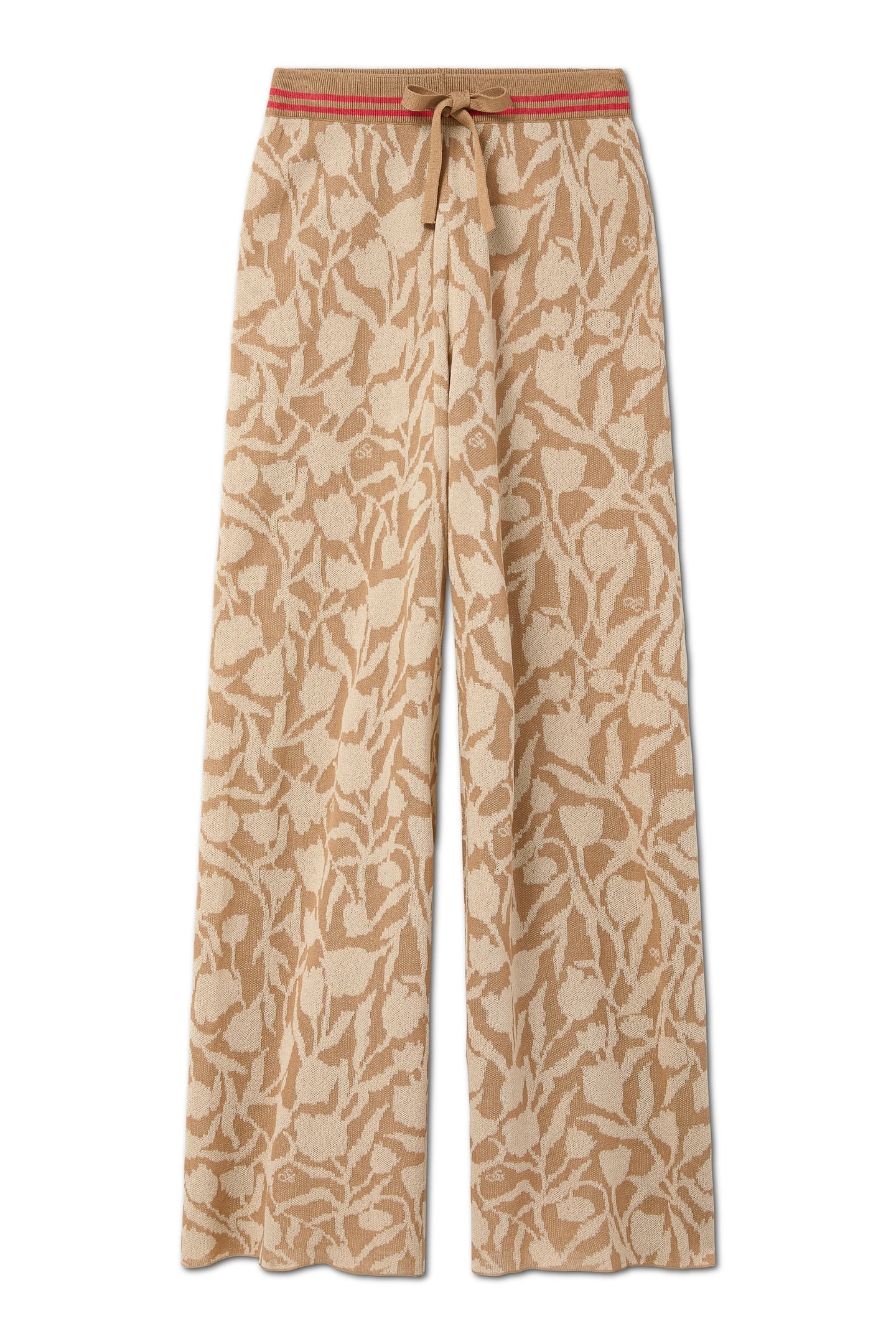 DRAWSTRING PANT OATMEAL HEATHER TULIPS 7