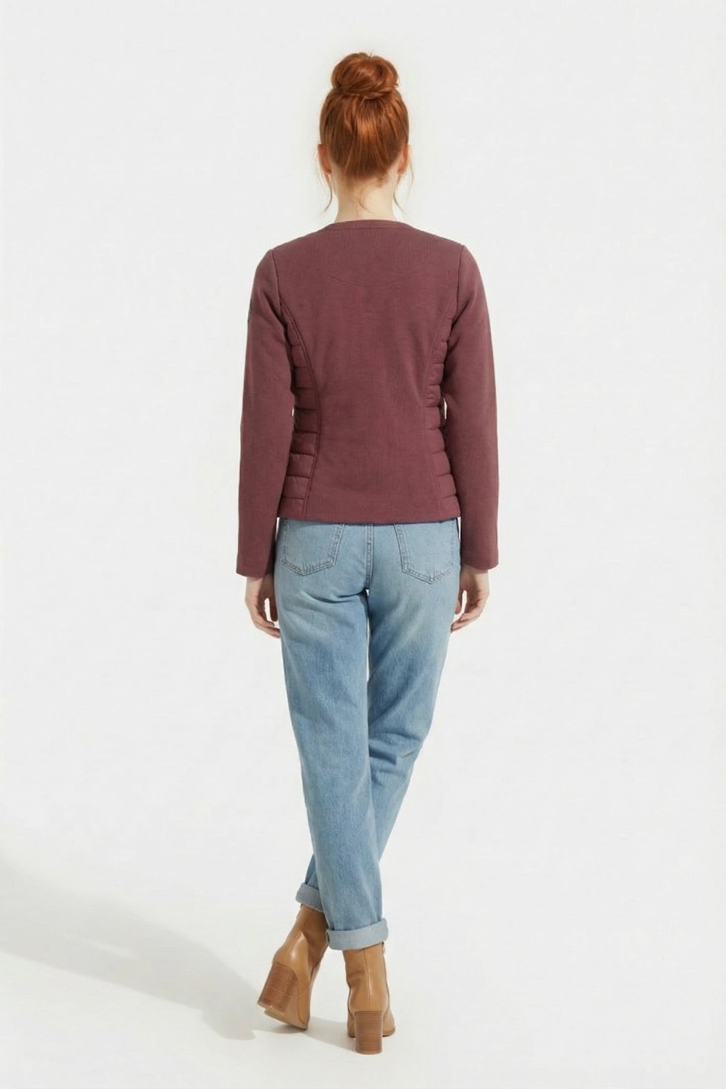 ALMERIA DOWN JACKET BURGUNDY 2