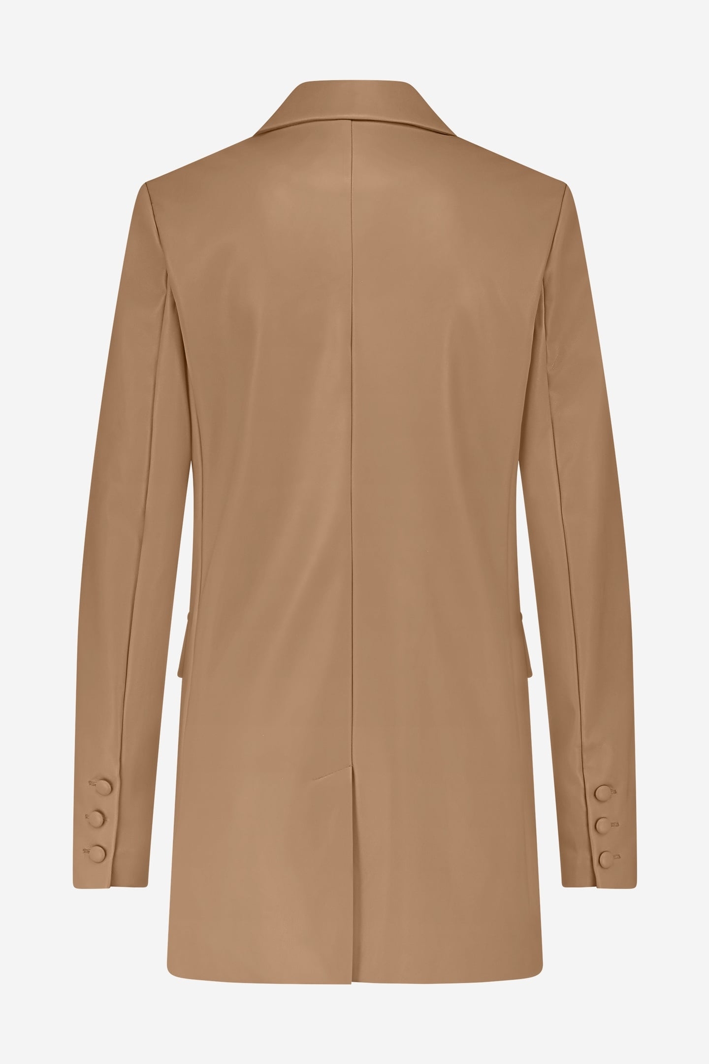 ILEVIO PU BLAZER CARAMEL 3