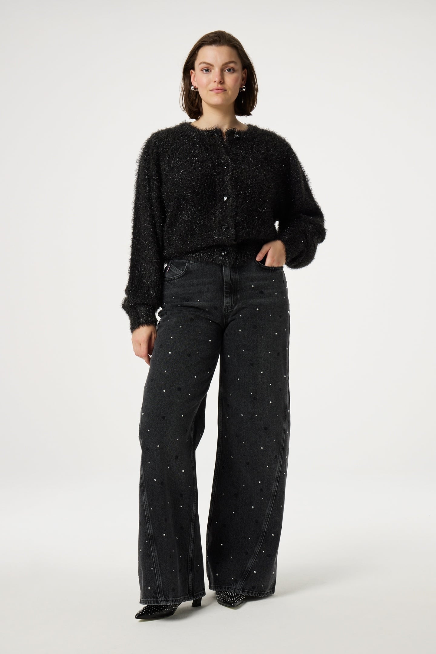 KITTY CARDIGAN BLACK 2