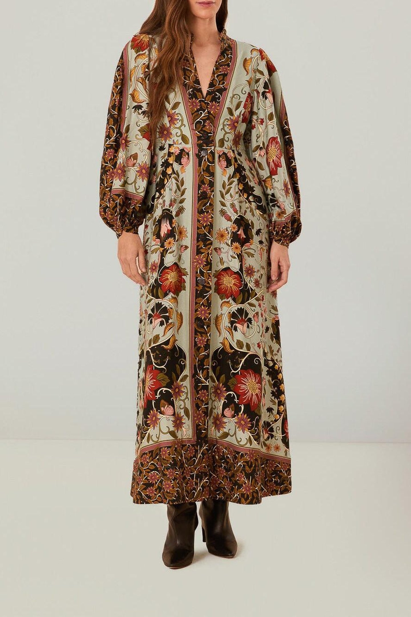 FLOWING BEAUTY MAXI DRESS 2