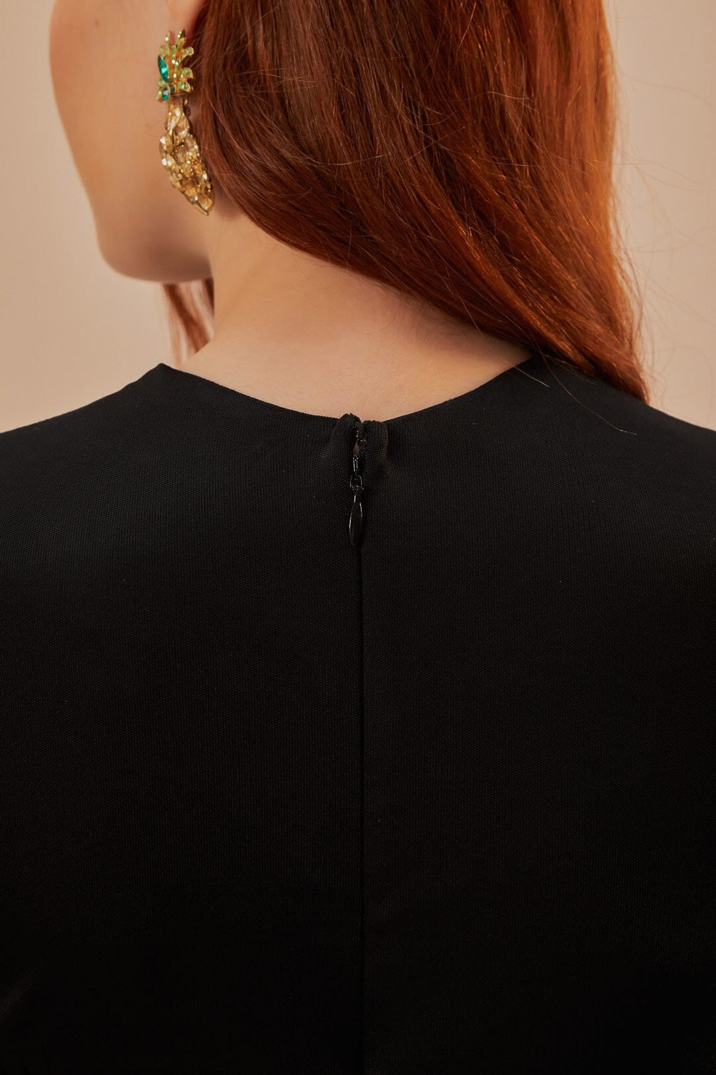 BLACK LONG SLEEVE KNOT JUMPSUIT 4