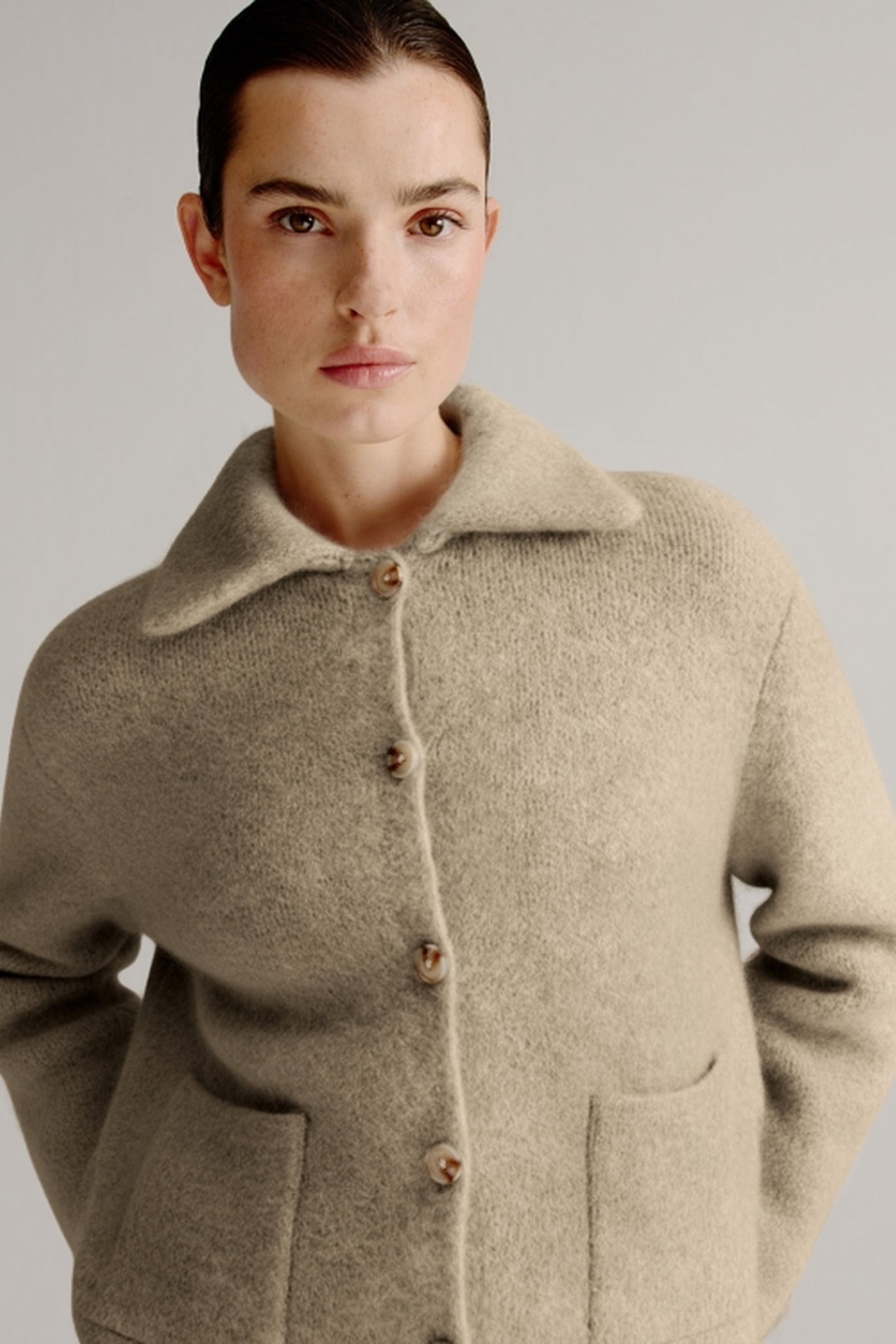 LINDA JACKET LIGHT KHAKI 4