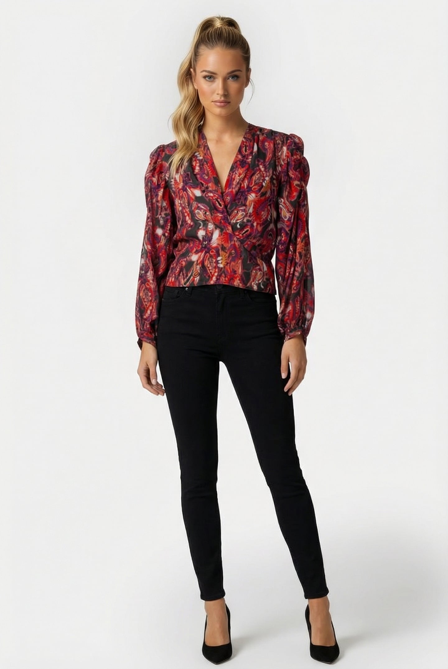 DENA TOP RED MULTICO 1