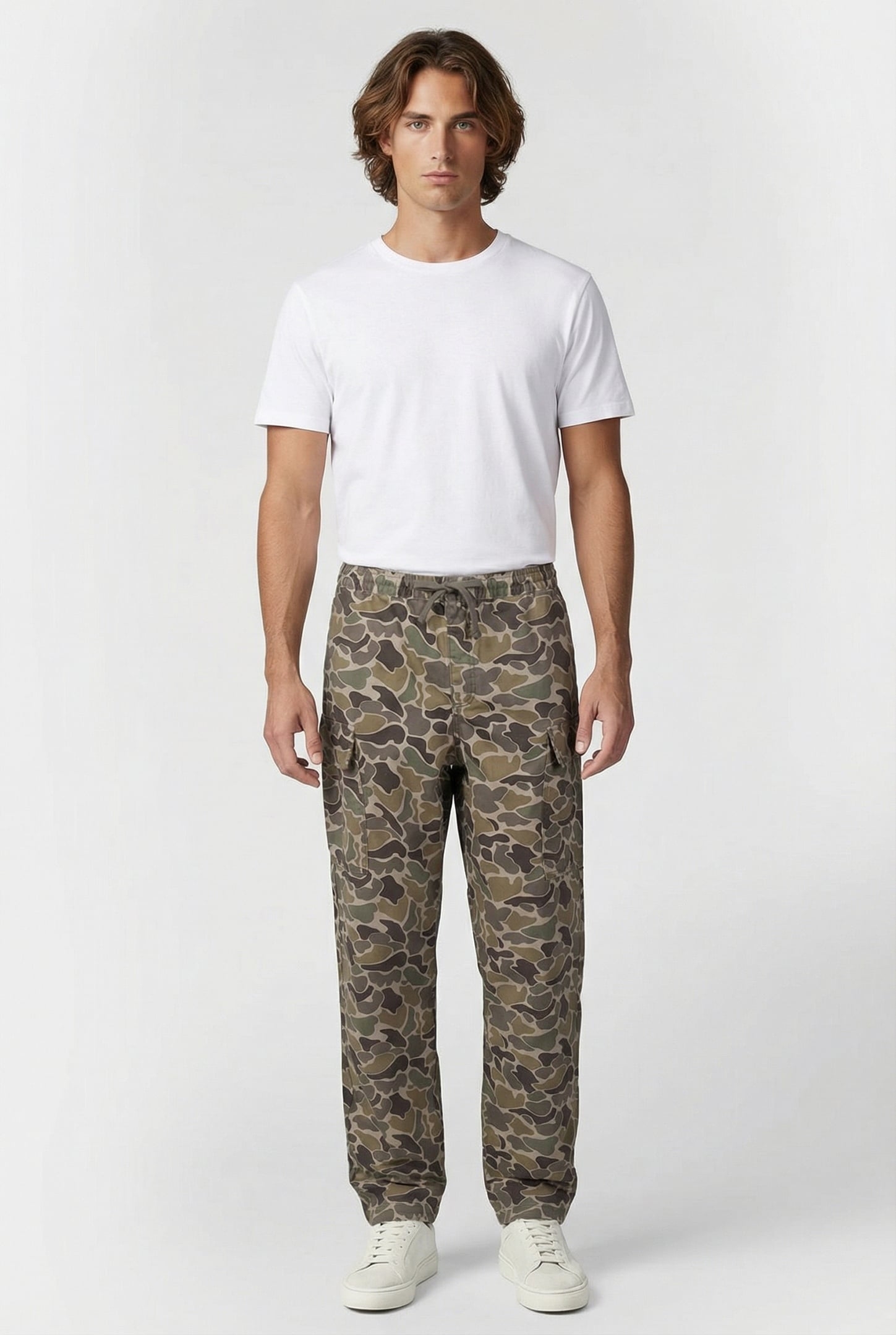 RANGE CARGO BAGGY TAPERED ELASTIC PANT BUNGEE CORD/TURKISHCF 1