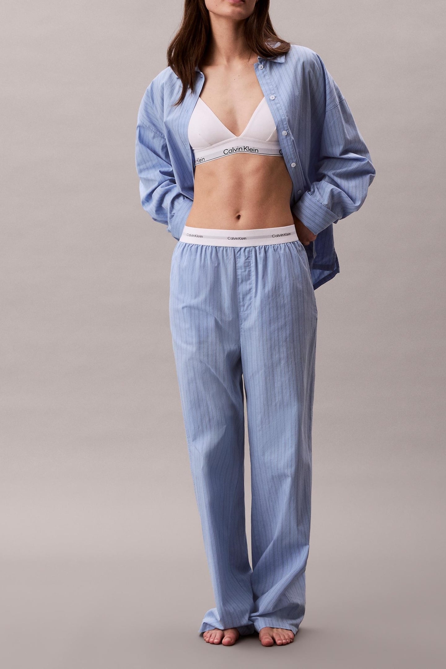 LOGO WB POPLIN PANT 2