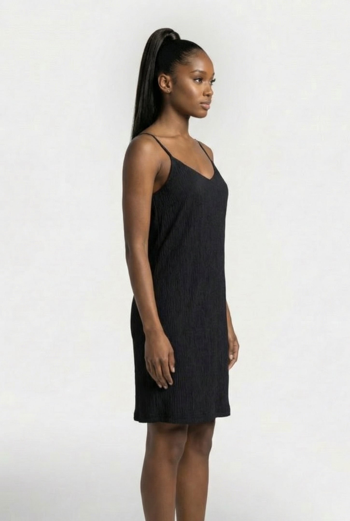 BENTON CAMI DRESS BLACK 3