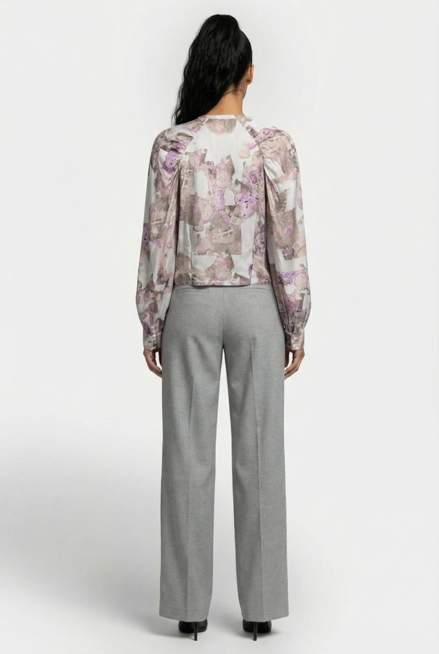 NAYAR TOP ECRU/PINK 2