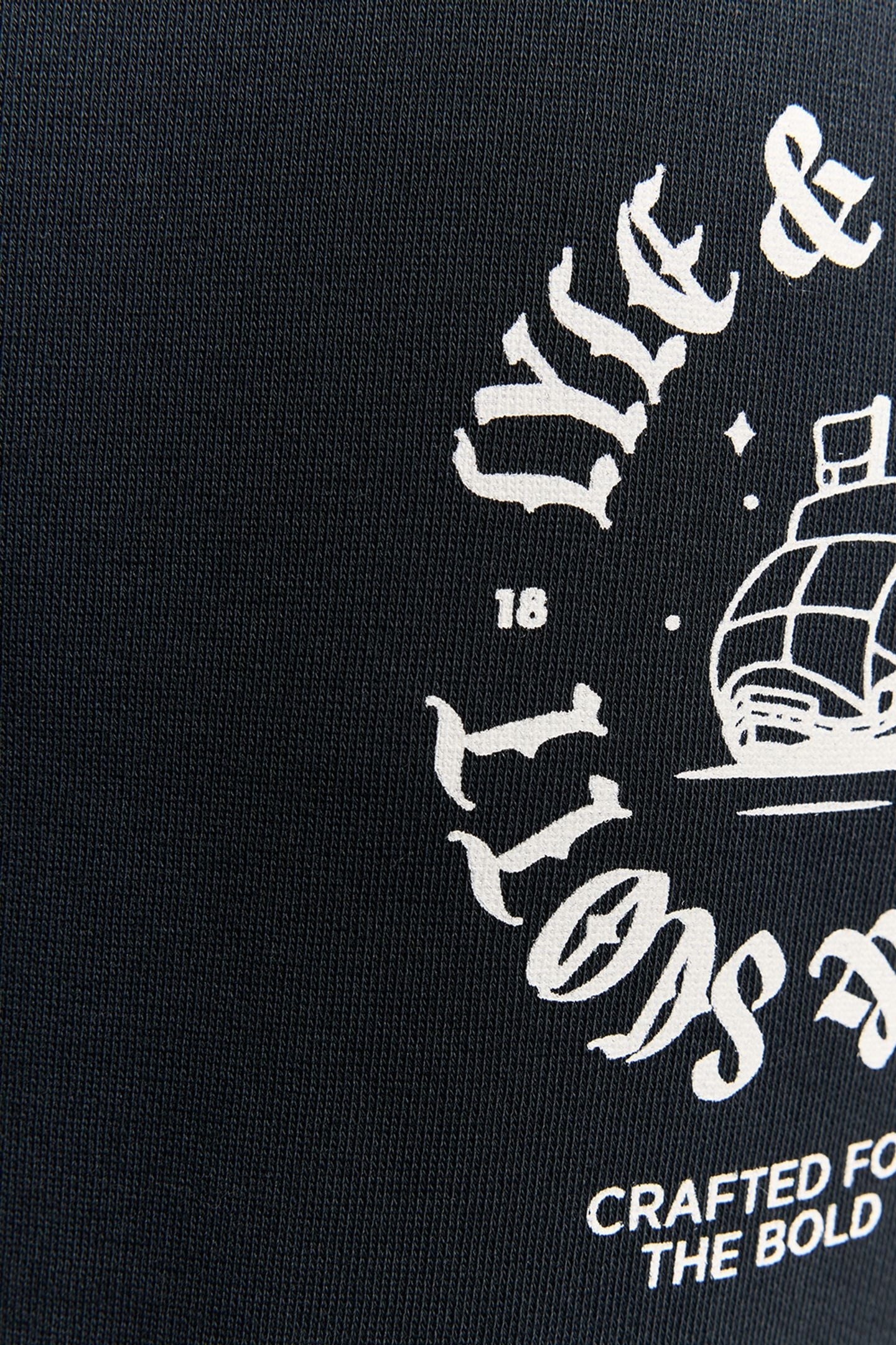 SHIP INSIGNIA GRAPHIC JOGGER DARK NAVY 5