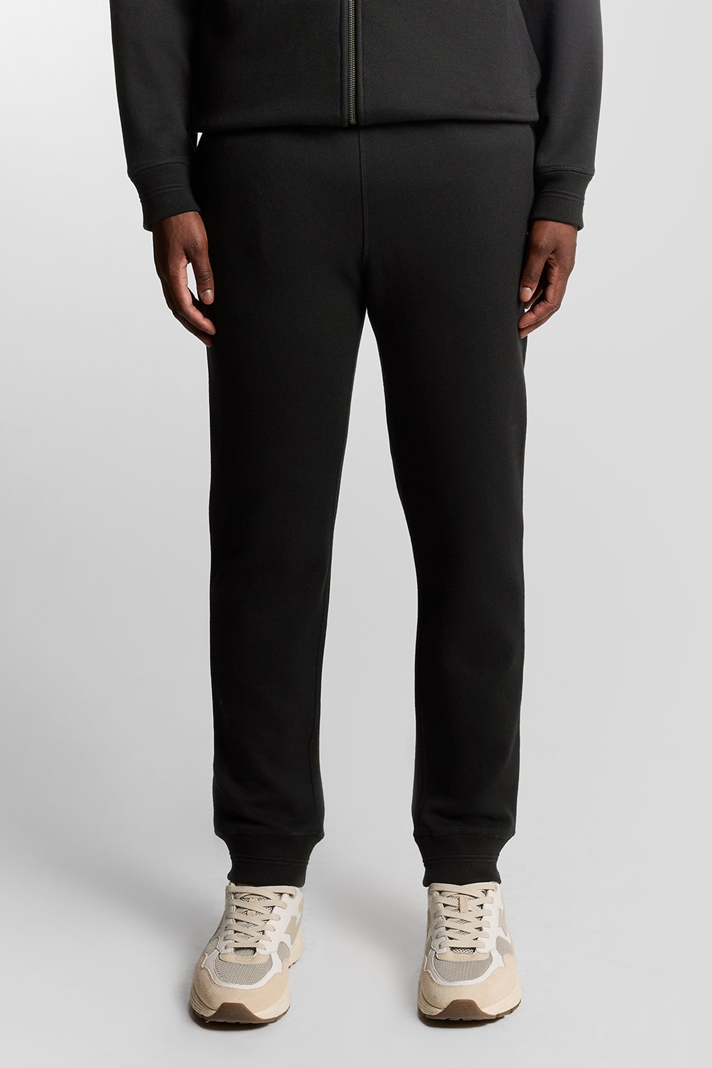 DIAGONAL WEAVE SWEATPANT LACQUER 1