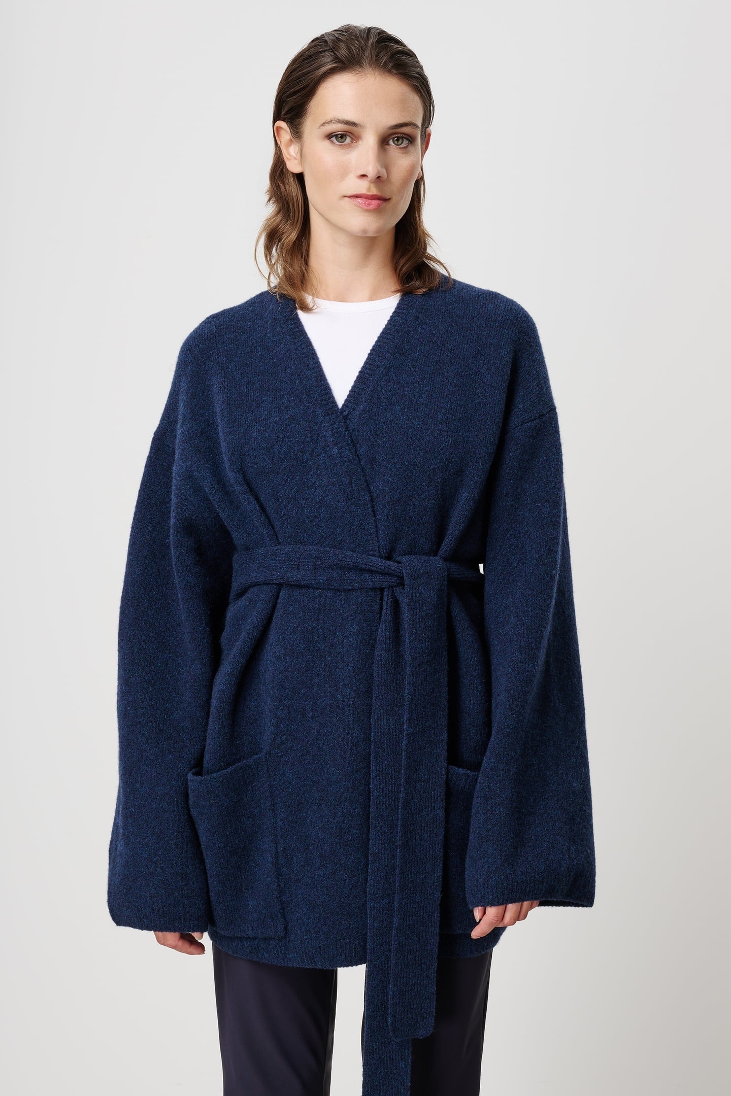 KIKI CARDI COAT DEEP BLUE 2