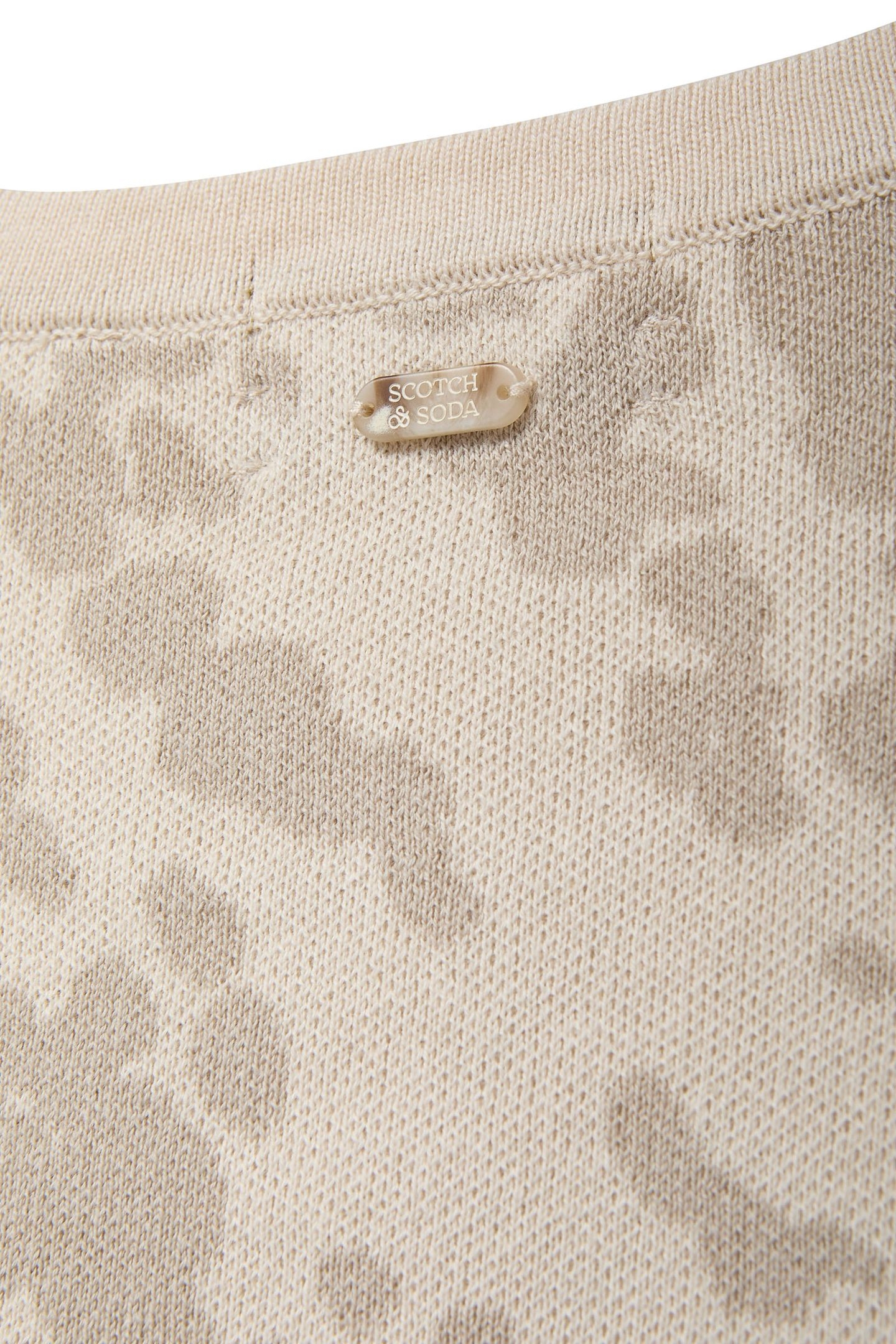 CREW NECK CARDIGAN WHITECAP GRAY/FEATHER GRAY 8