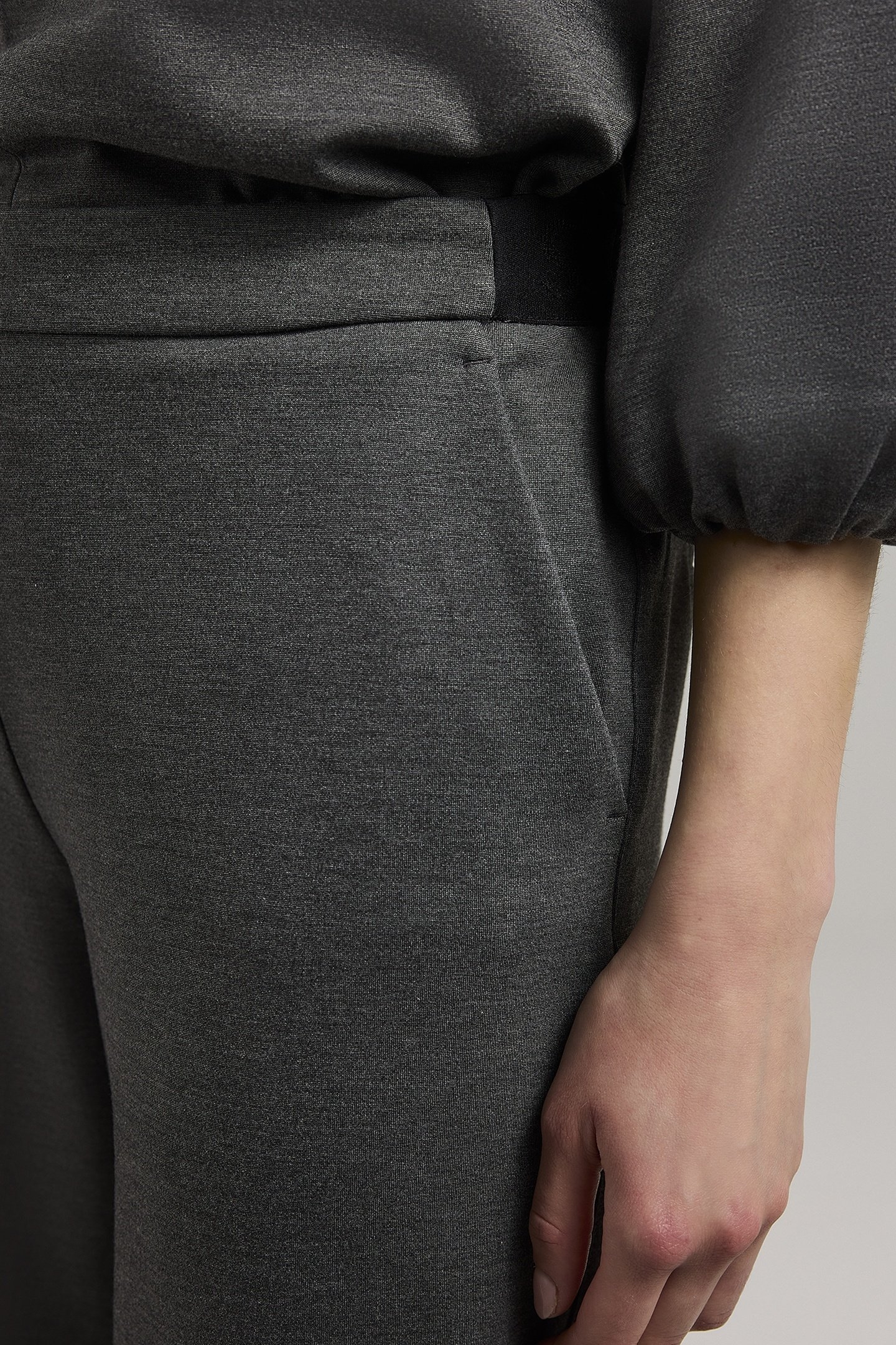 TROUSERS BOOT CUT PUNTO MILANO MID GREY 3