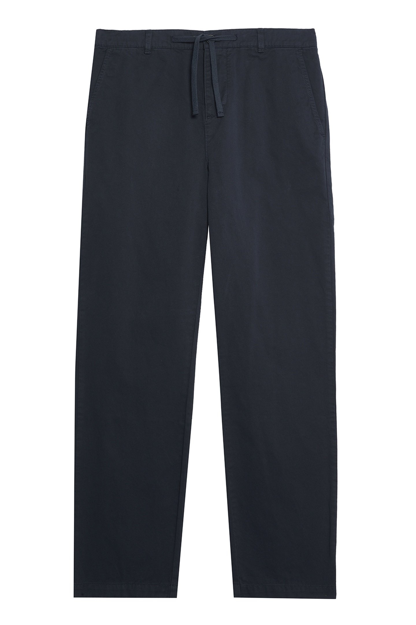 DRAWSTRING TAPERED CHINO DARK NAVY 4