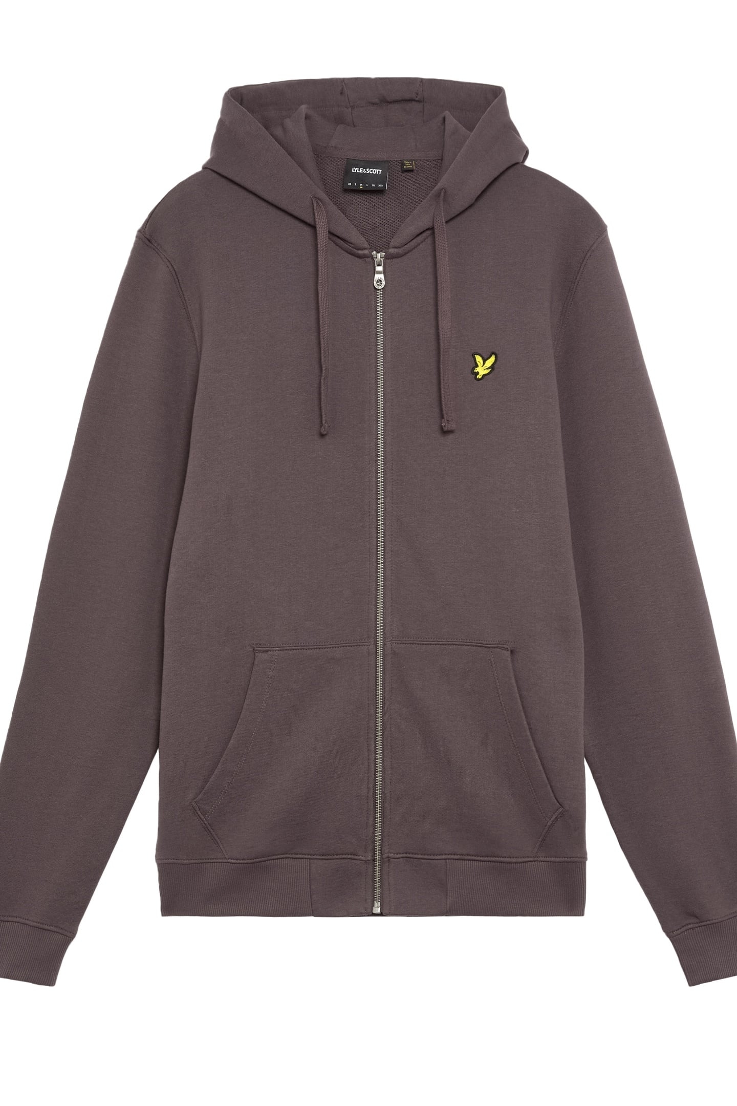 ZIP THROUGH HOODIE ESPRESSO 4