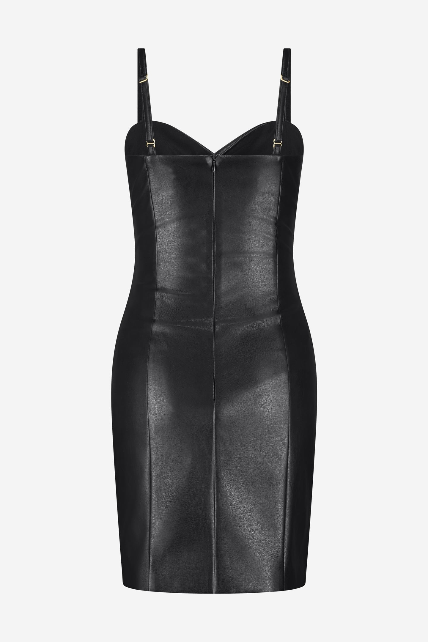 ILEVIO PU DRESS BLACK 3