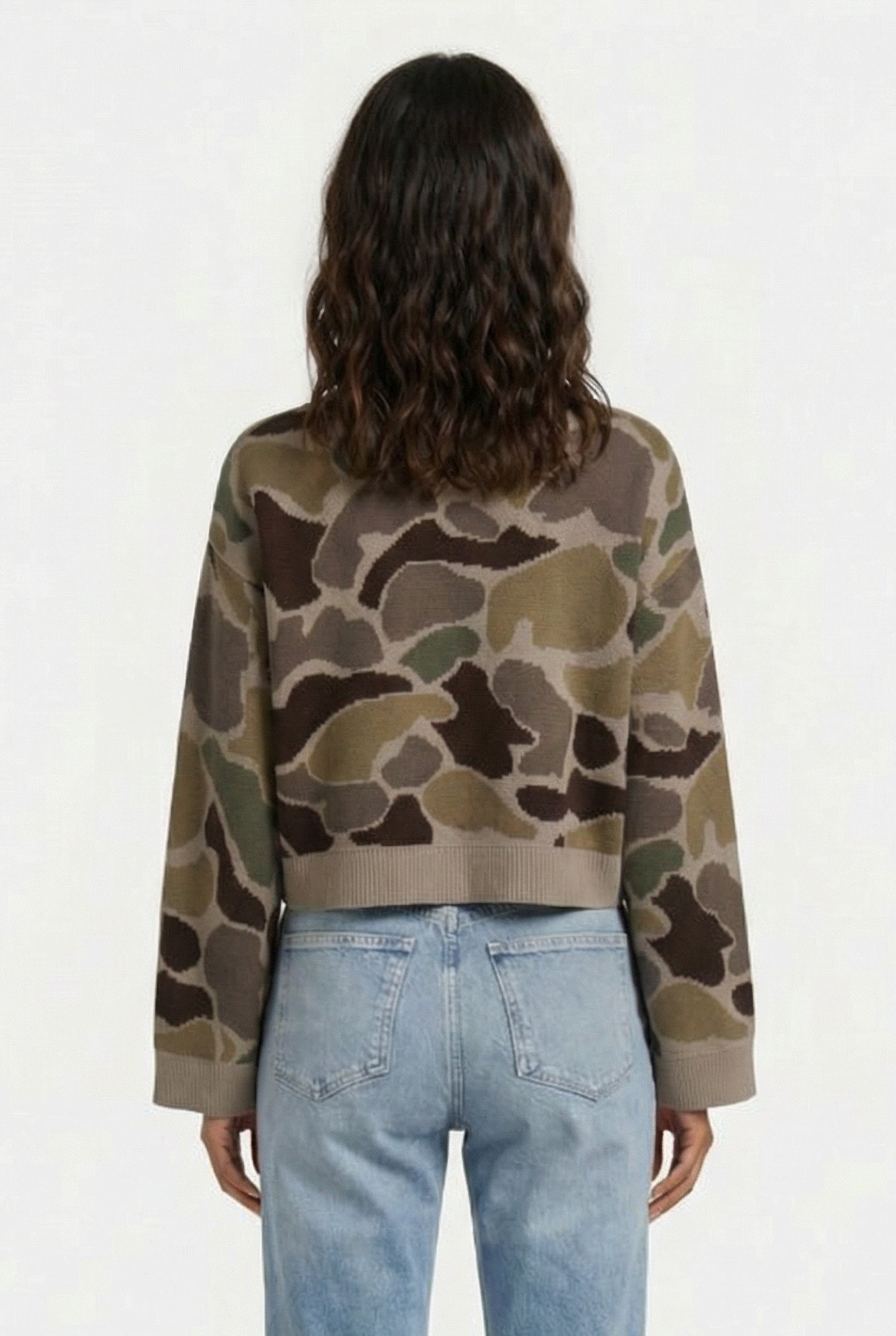 CAMMILE CAMO PULLOVER BUNGEE CORD/TURKISHCFEE 2