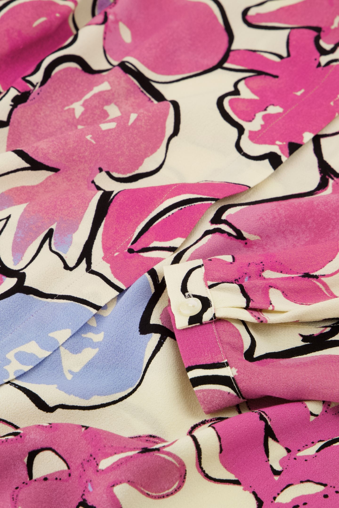 SUNRISE BLOUSE WARM WHITE/PLUM PART 4