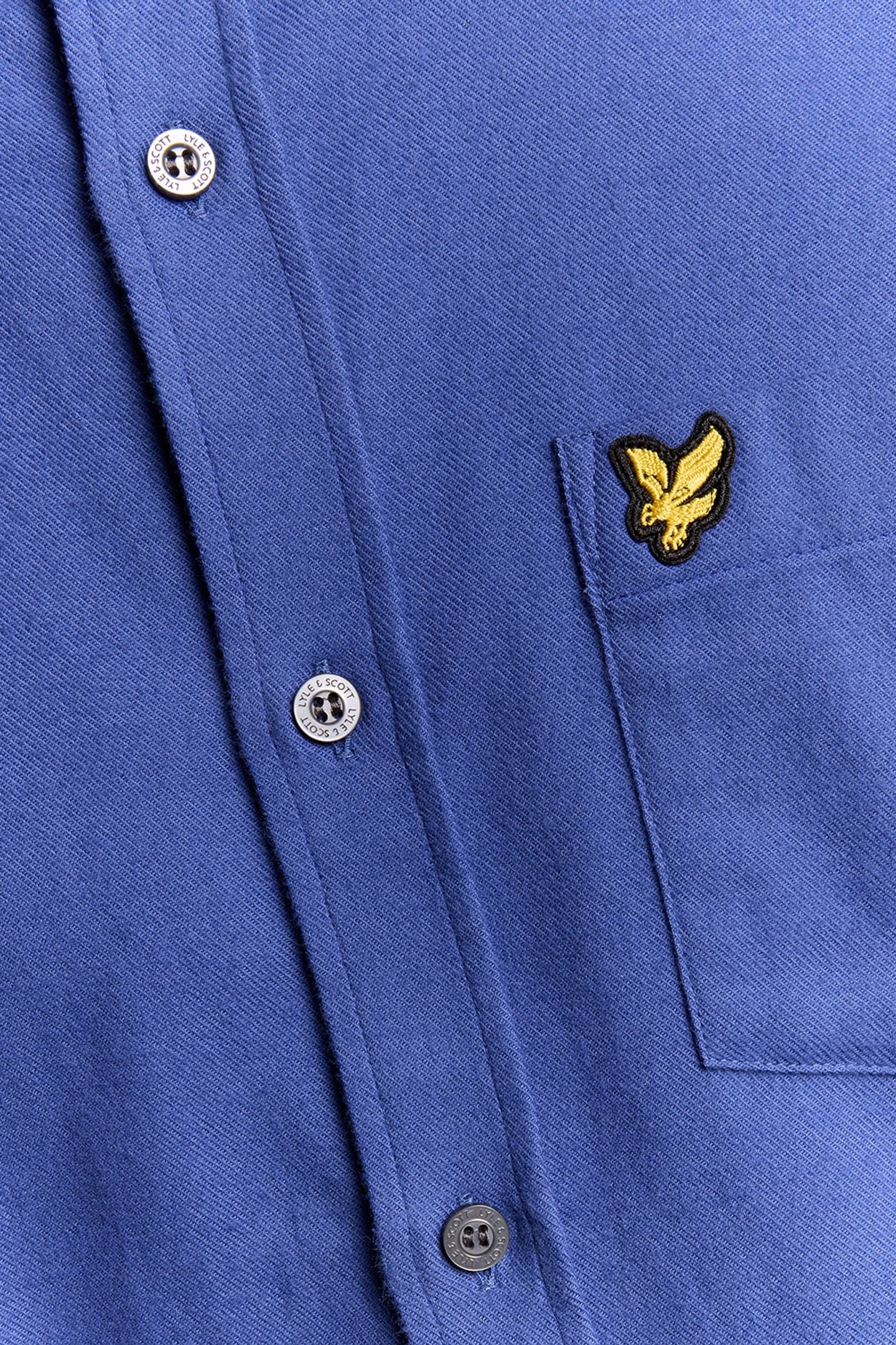 PLAIN FLANNEL SHIRT TWILIGHT 5