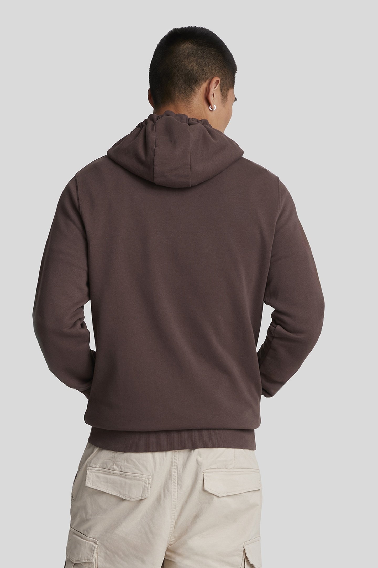 PULLOVER HOODIE DEEP MAHOGANY 3