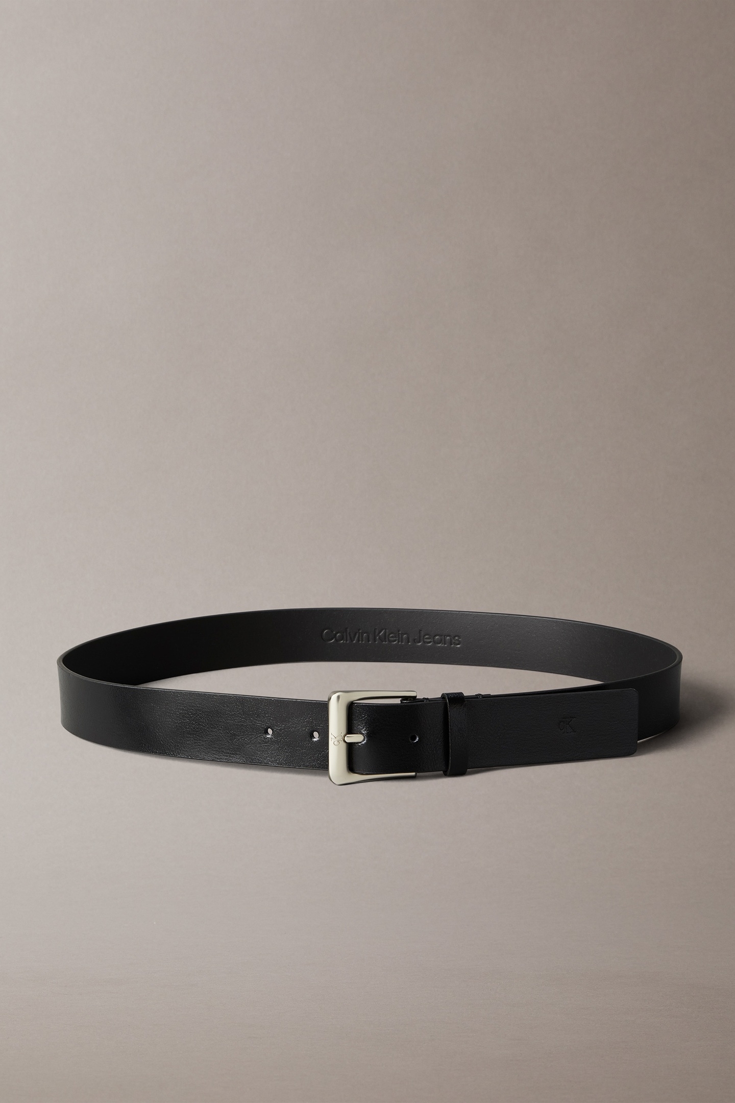 CLASSIC BUCKLE 35MM BELT BLACK/PEWTER 3
