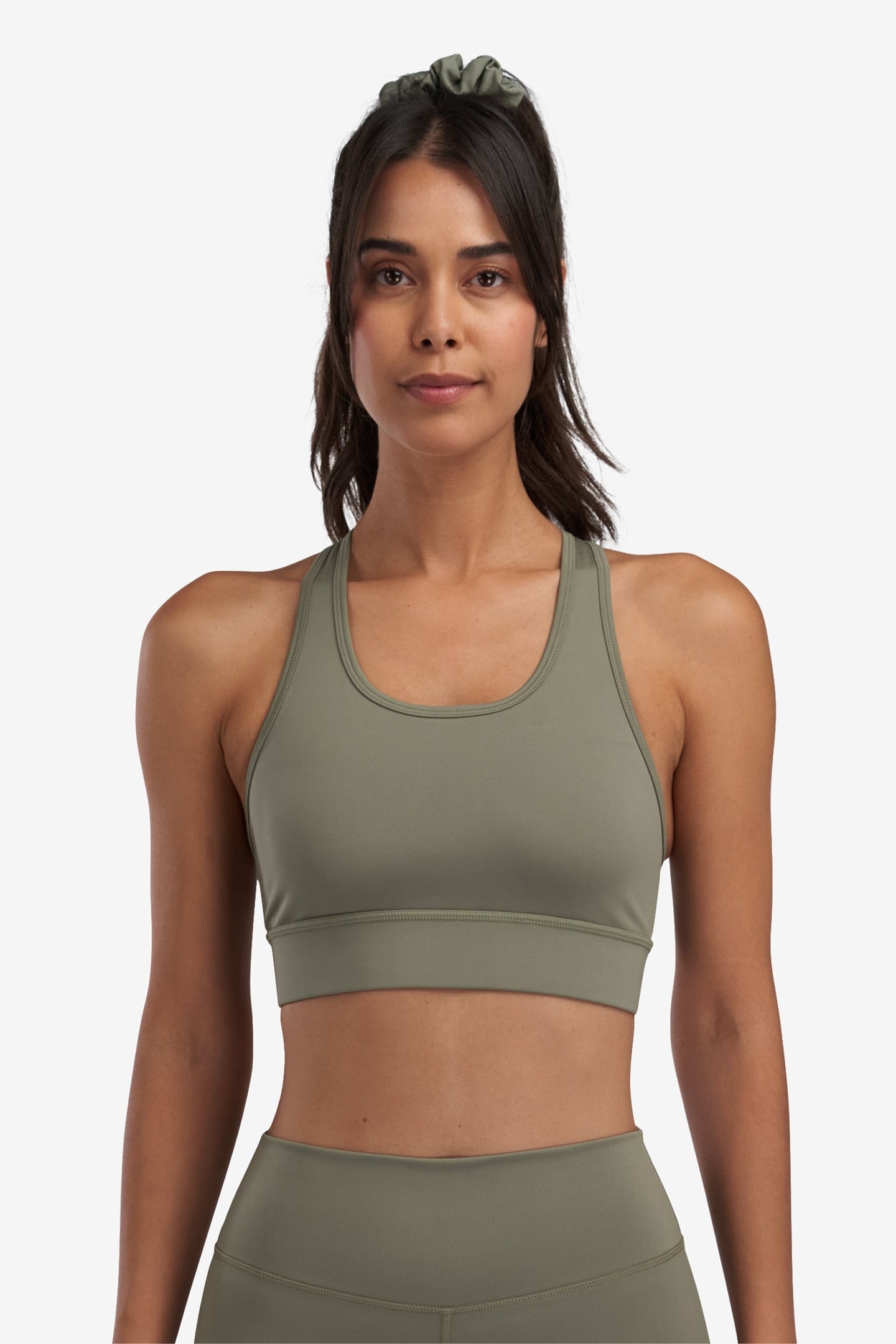 TOP LAYLA DEEP LICHEN GREEN 2