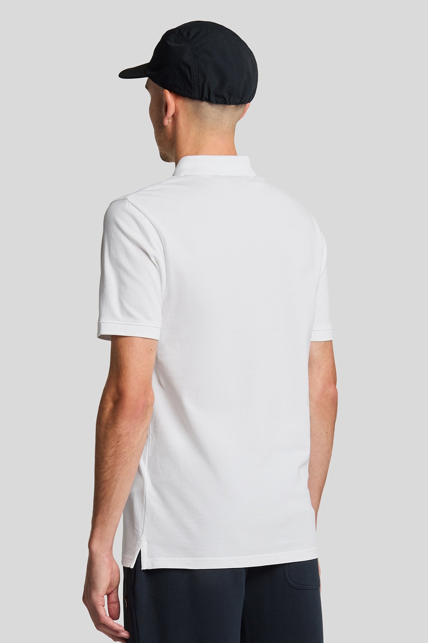 TONAL EAGLE POLO SHIRT WHITE 3