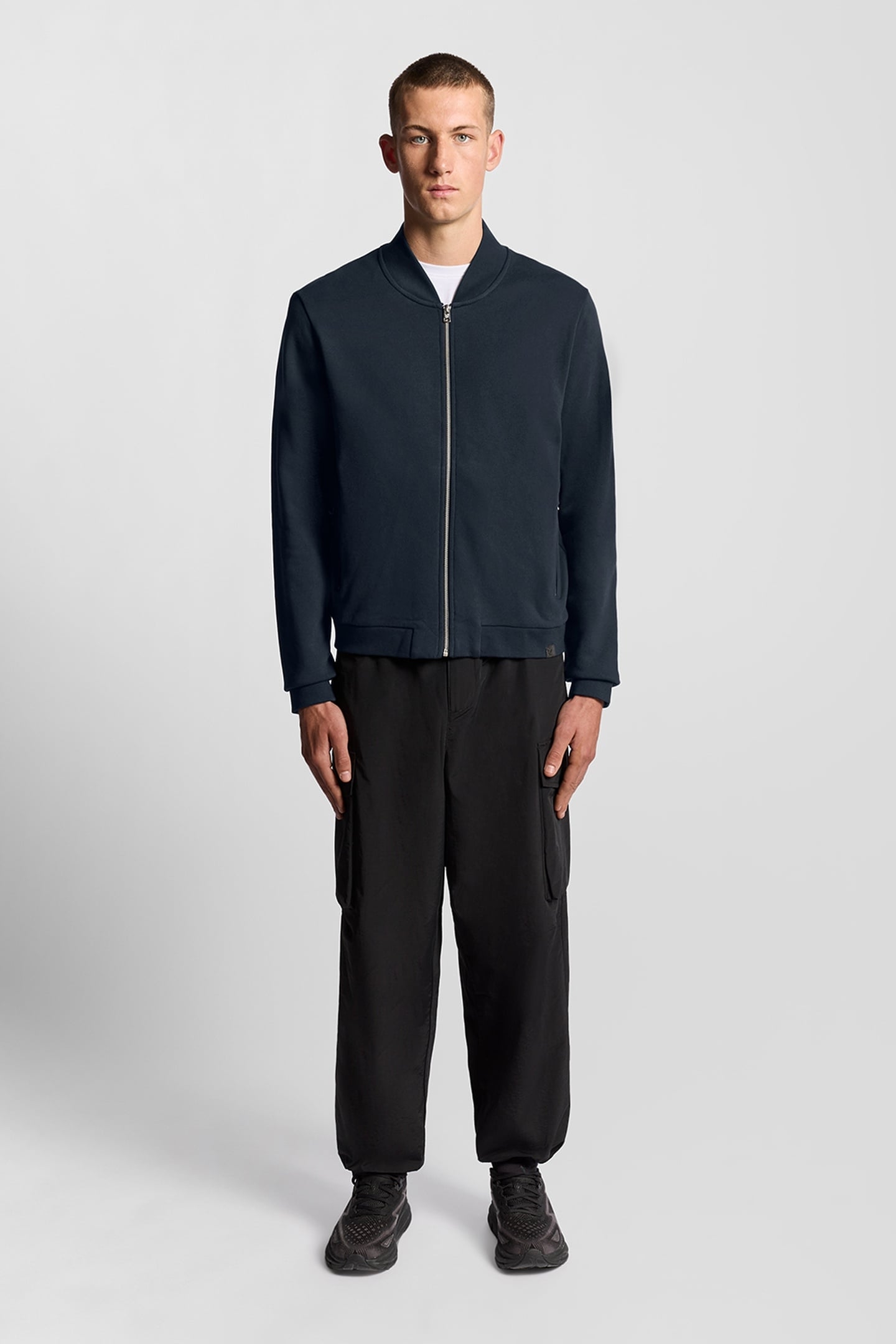 HALF RAGLAN JERSEY BOMBER DARK NAVY 2