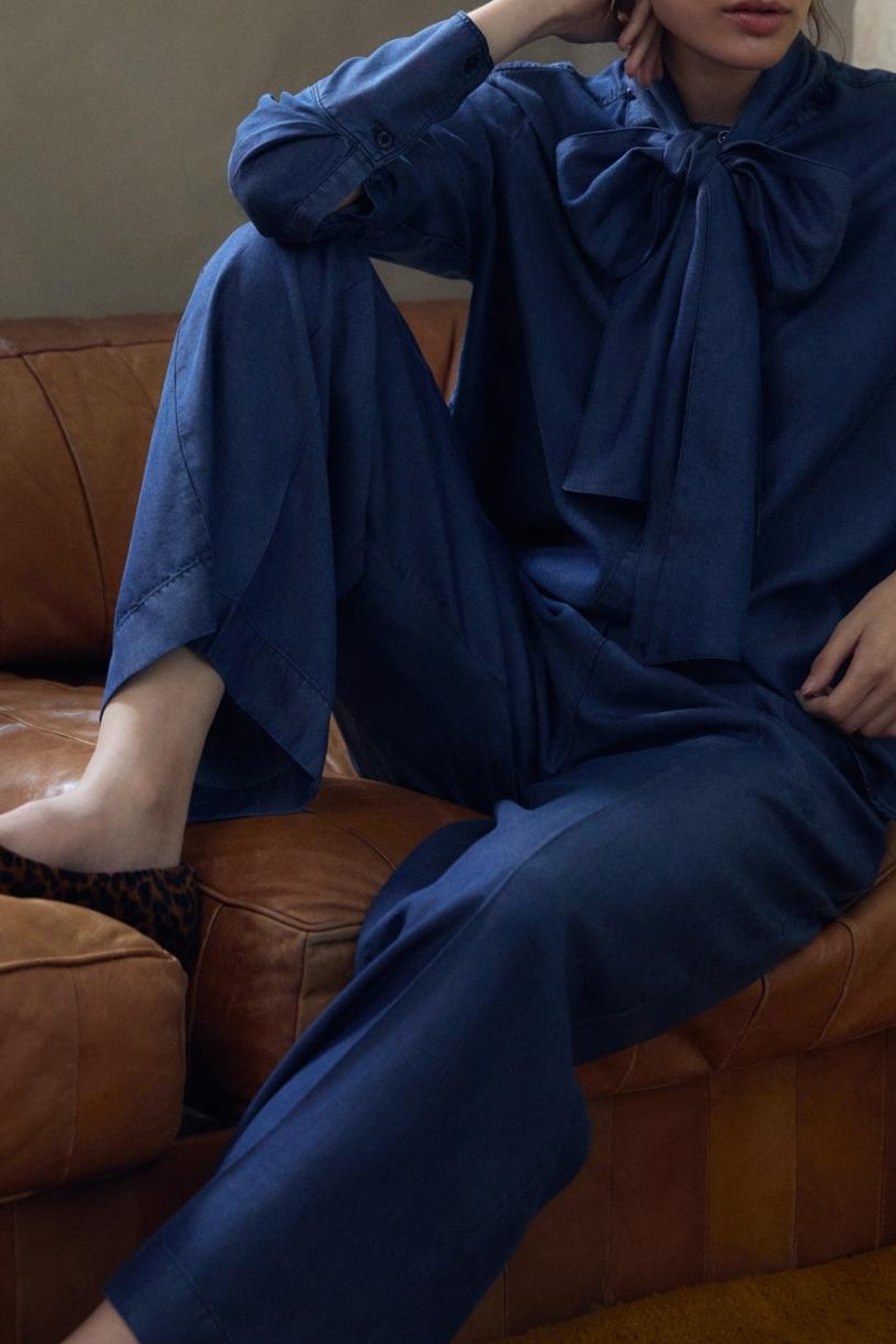 LAURA BLOUSE BLUE DENIM 7