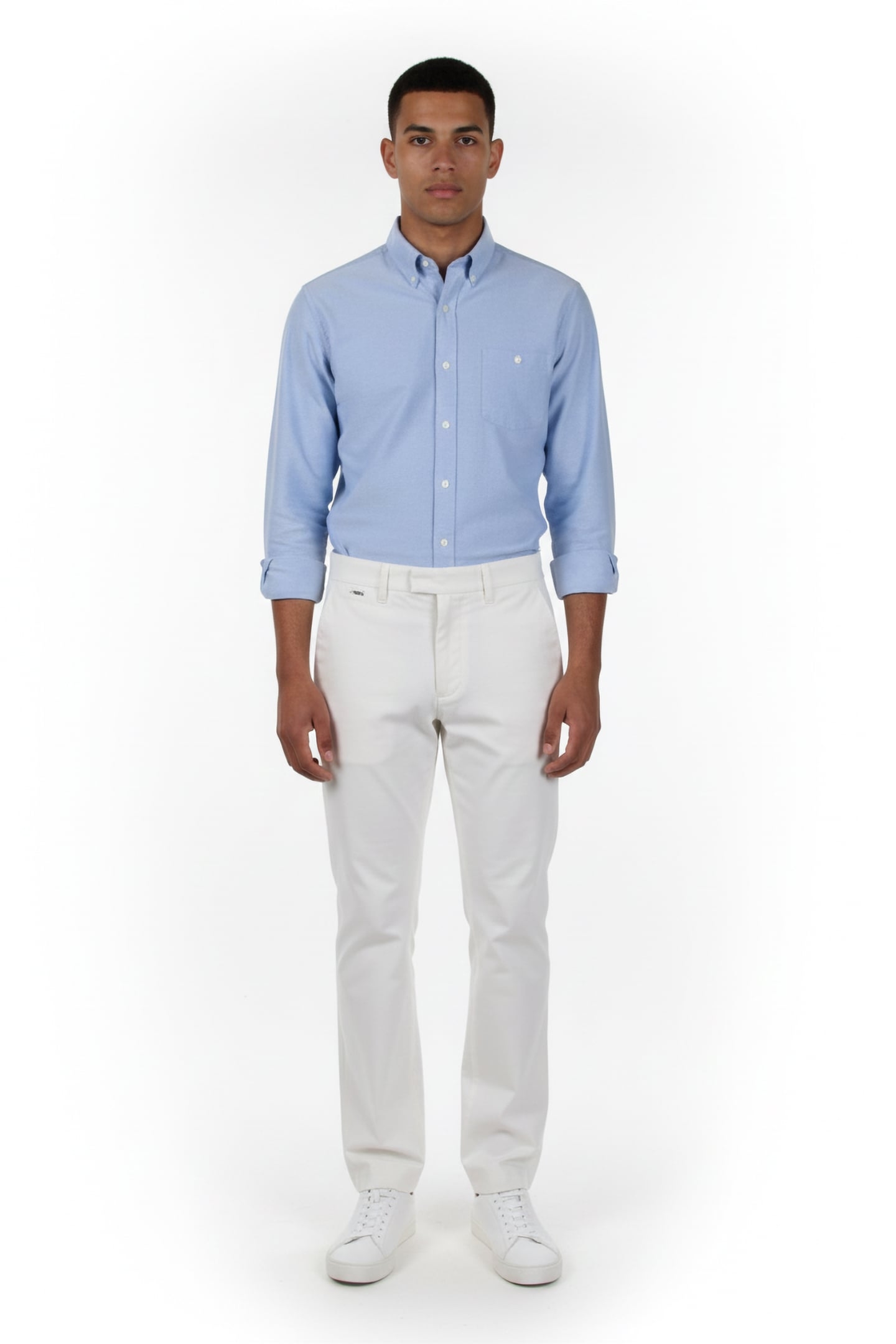 YELOALF COTTON PANTS WHITE 1