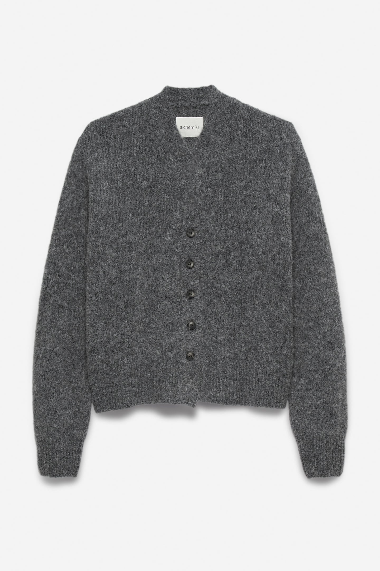 JADE CARDIGAN DARK GREY MELANGE 4