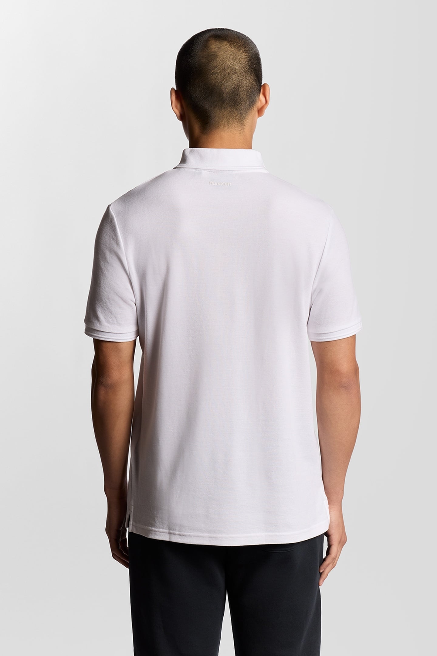 OTTOMAN HALF ZIP POLO SHIRT WHITE 3