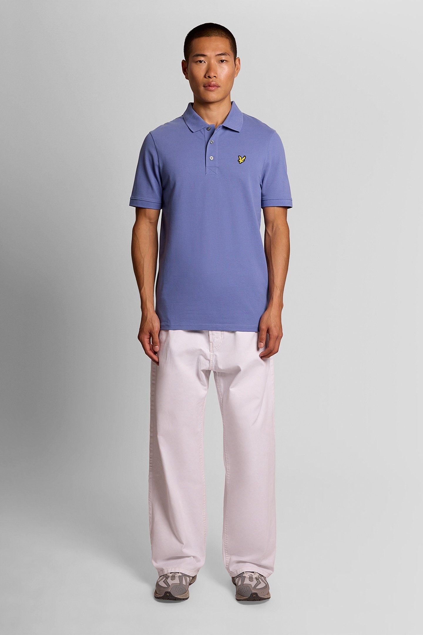 PLAIN POLO SHIRT TWILIGHT 1
