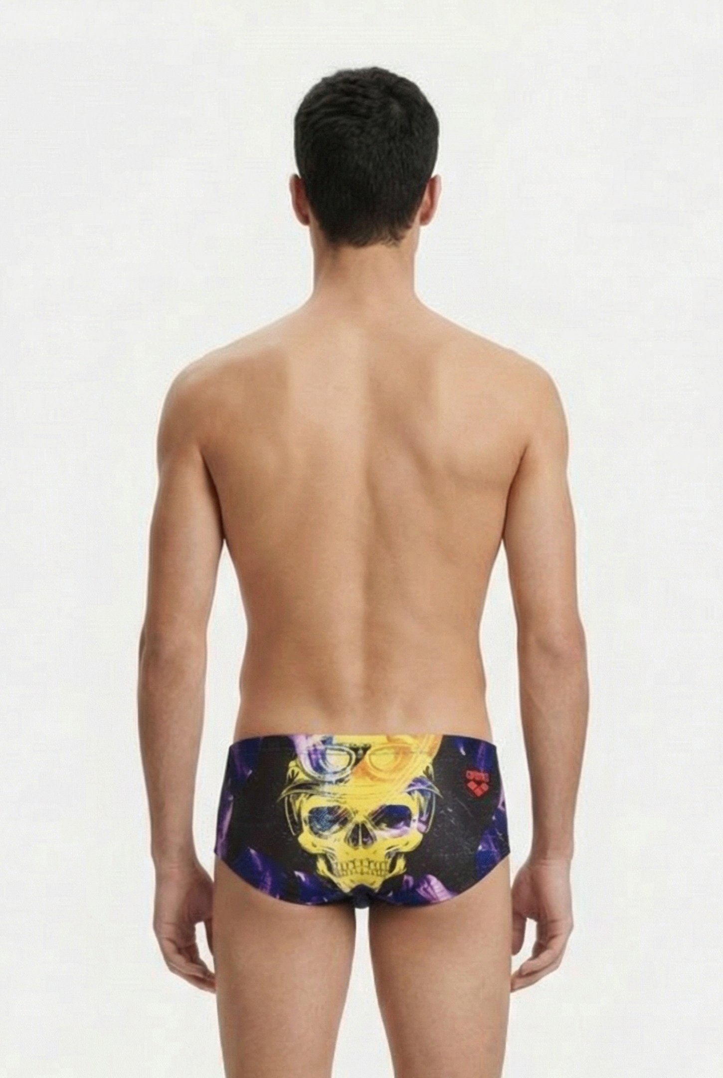 MEN'S CRAZY ARENA SWIM LOW WAIST SHORT P BLACK MULTI 2