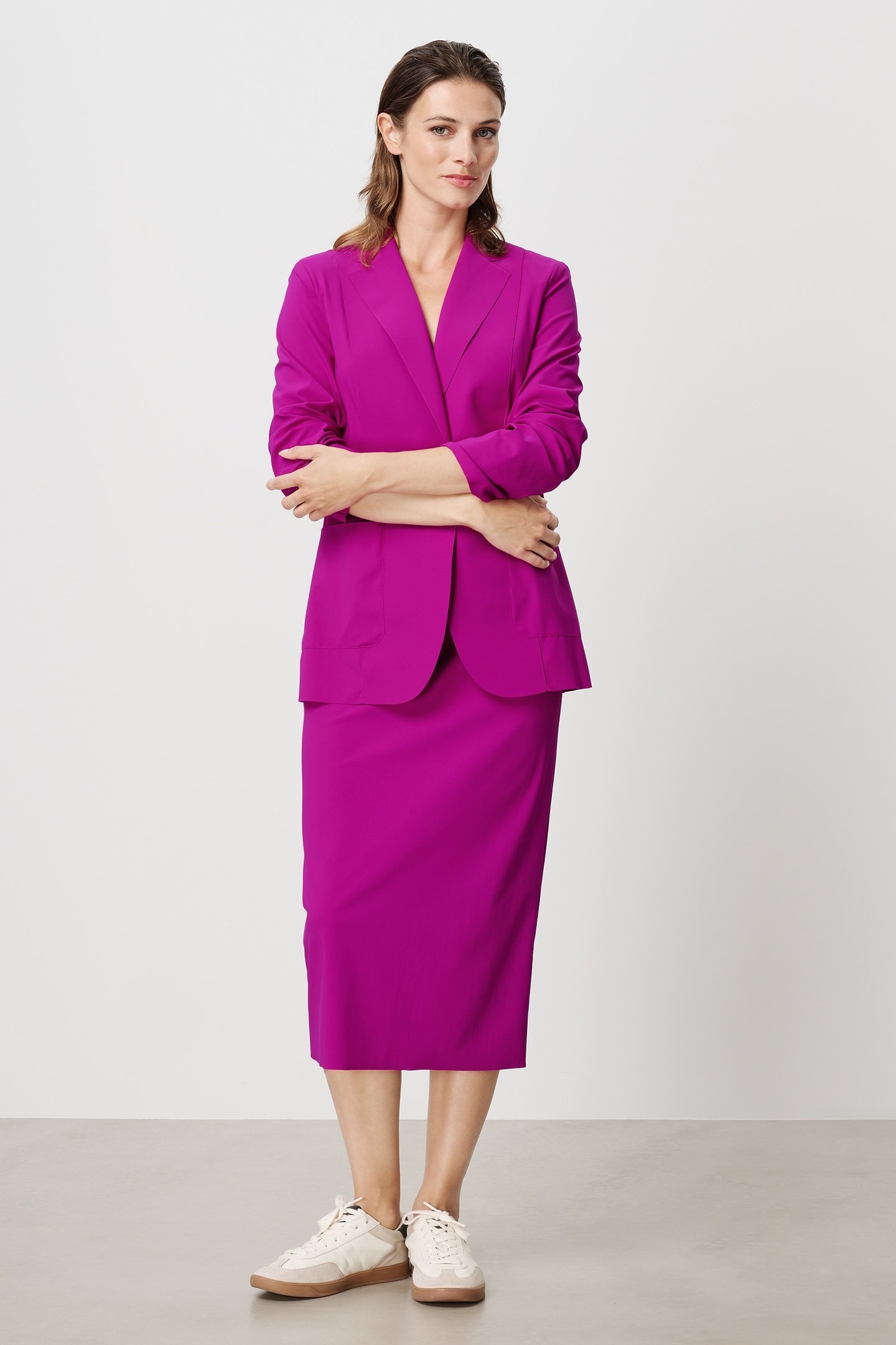 NEW PERFECT PENCIL SKIRT WILD BERRY 1