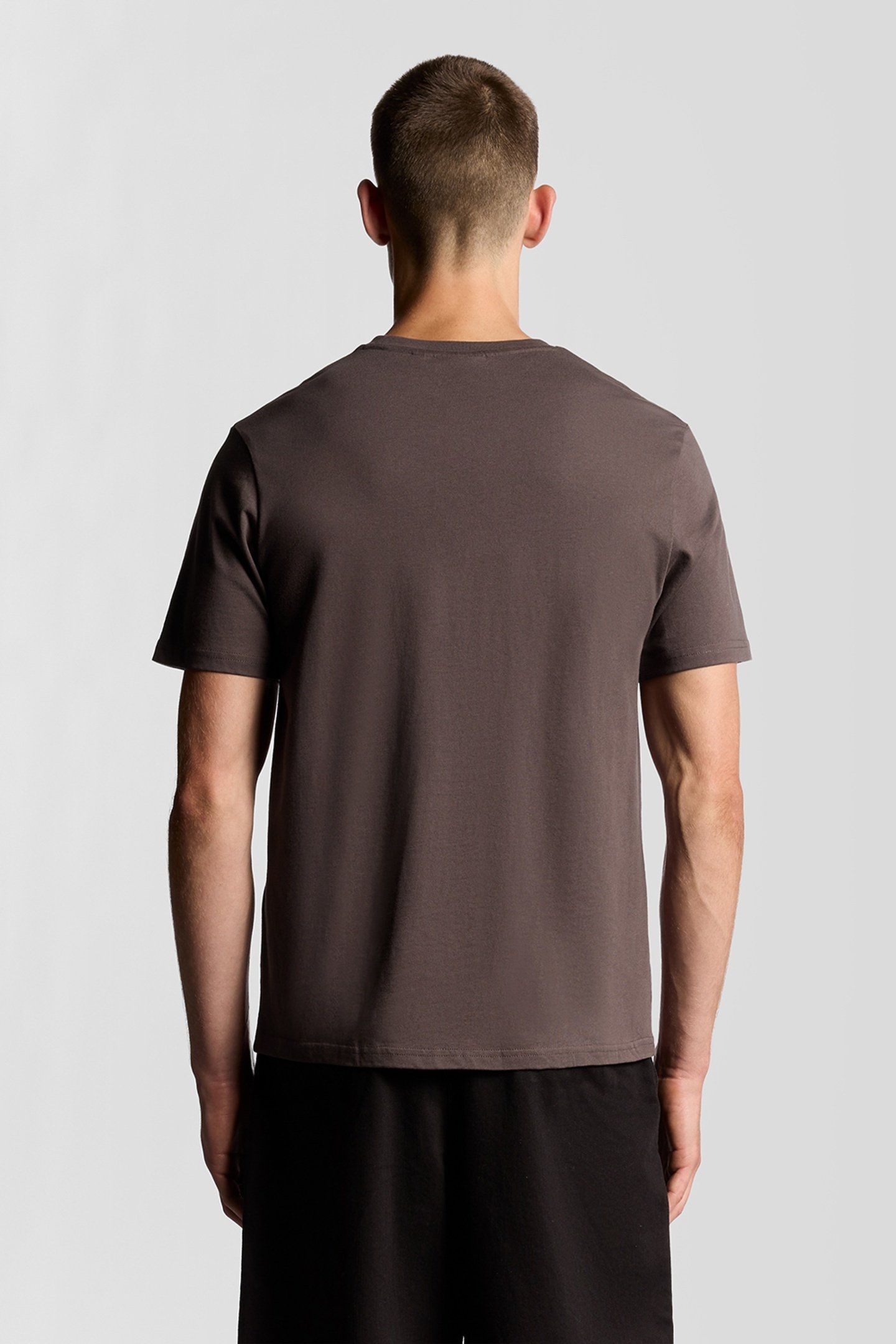 PLAIN T-SHIRT ESPRESSO 3