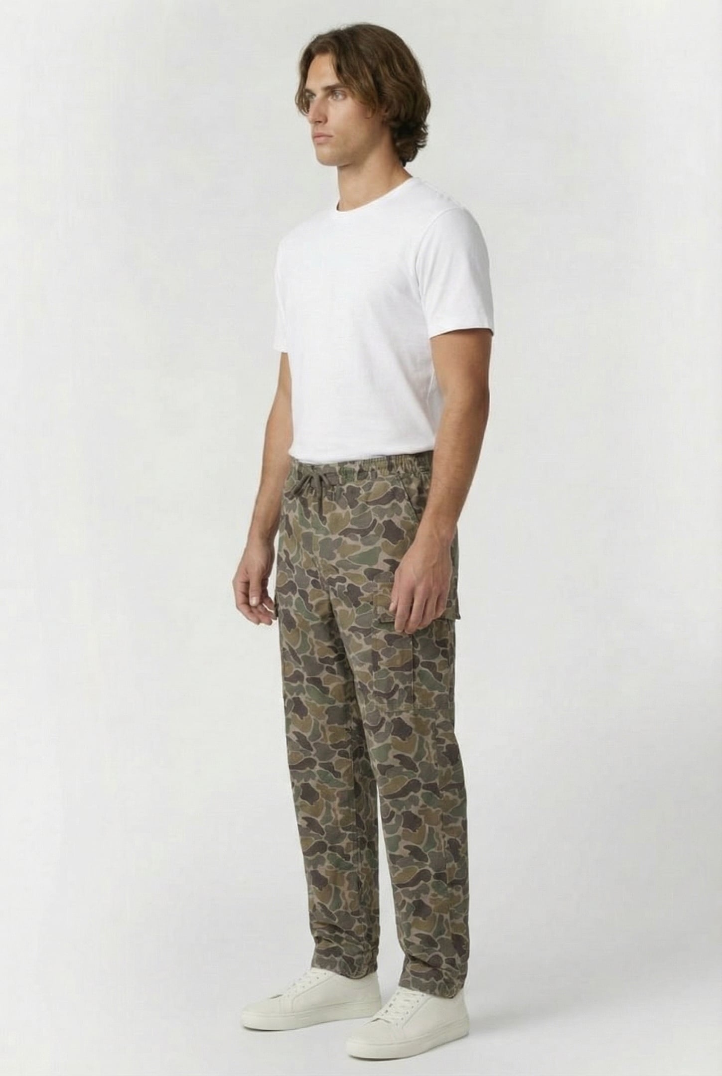 RANGE CARGO BAGGY TAPERED ELASTIC PANT BUNGEE CORD/TURKISHCF 3