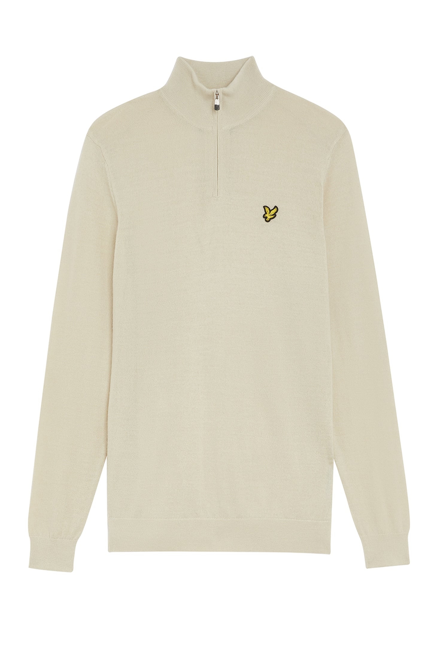 GOLF QUARTER ZIP MERINO JUMPER SESAME 4