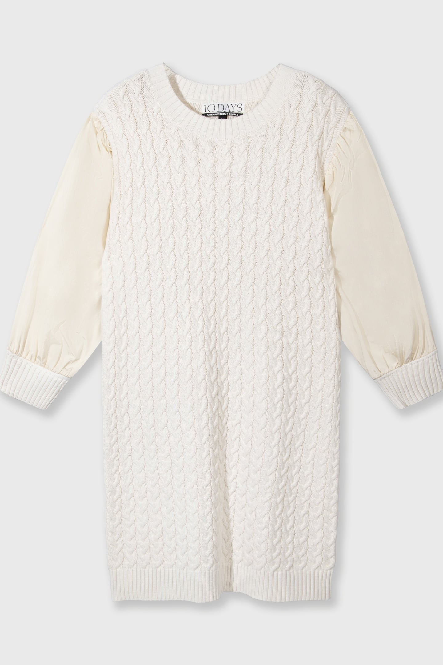 CABLE KNIT DRESS 1302 4