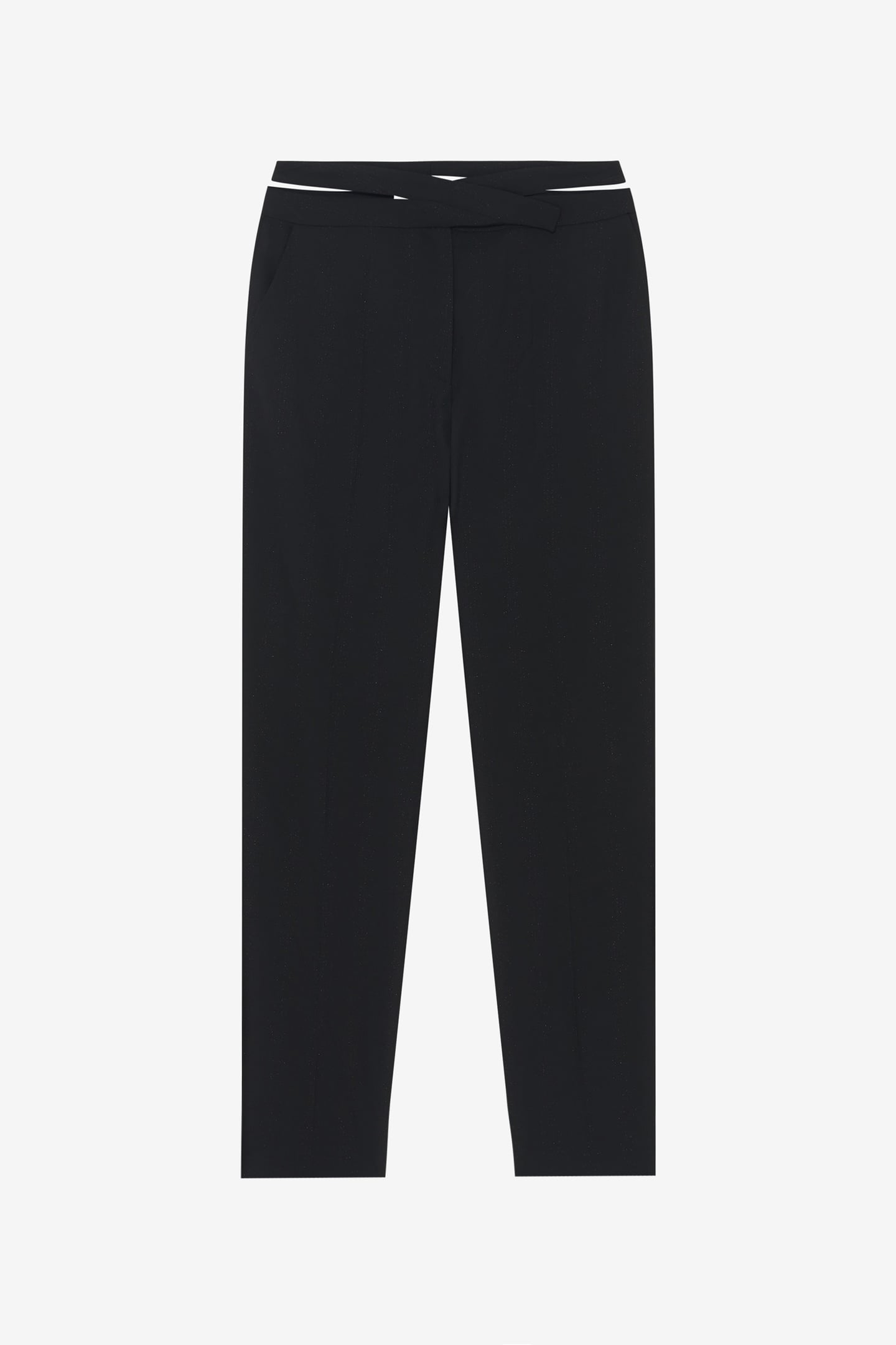 LUADA TROUSER BLACK LUREX 4