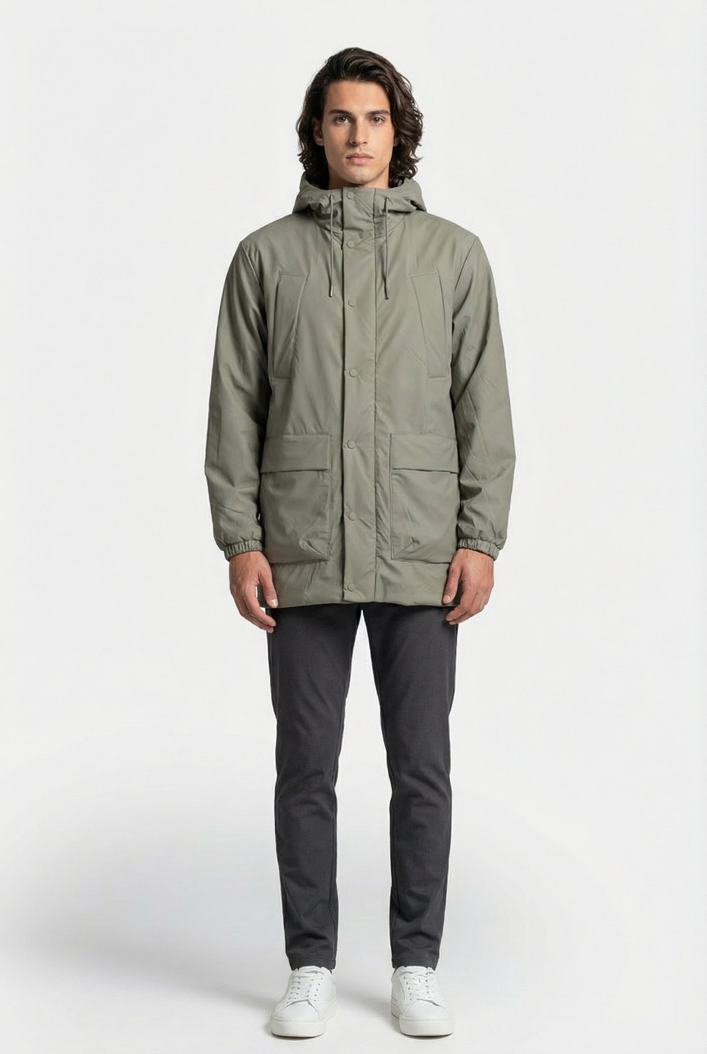 UNISEX LOHJA LONG INSULATED CARGO JACKET W3T2 DRIFT 4