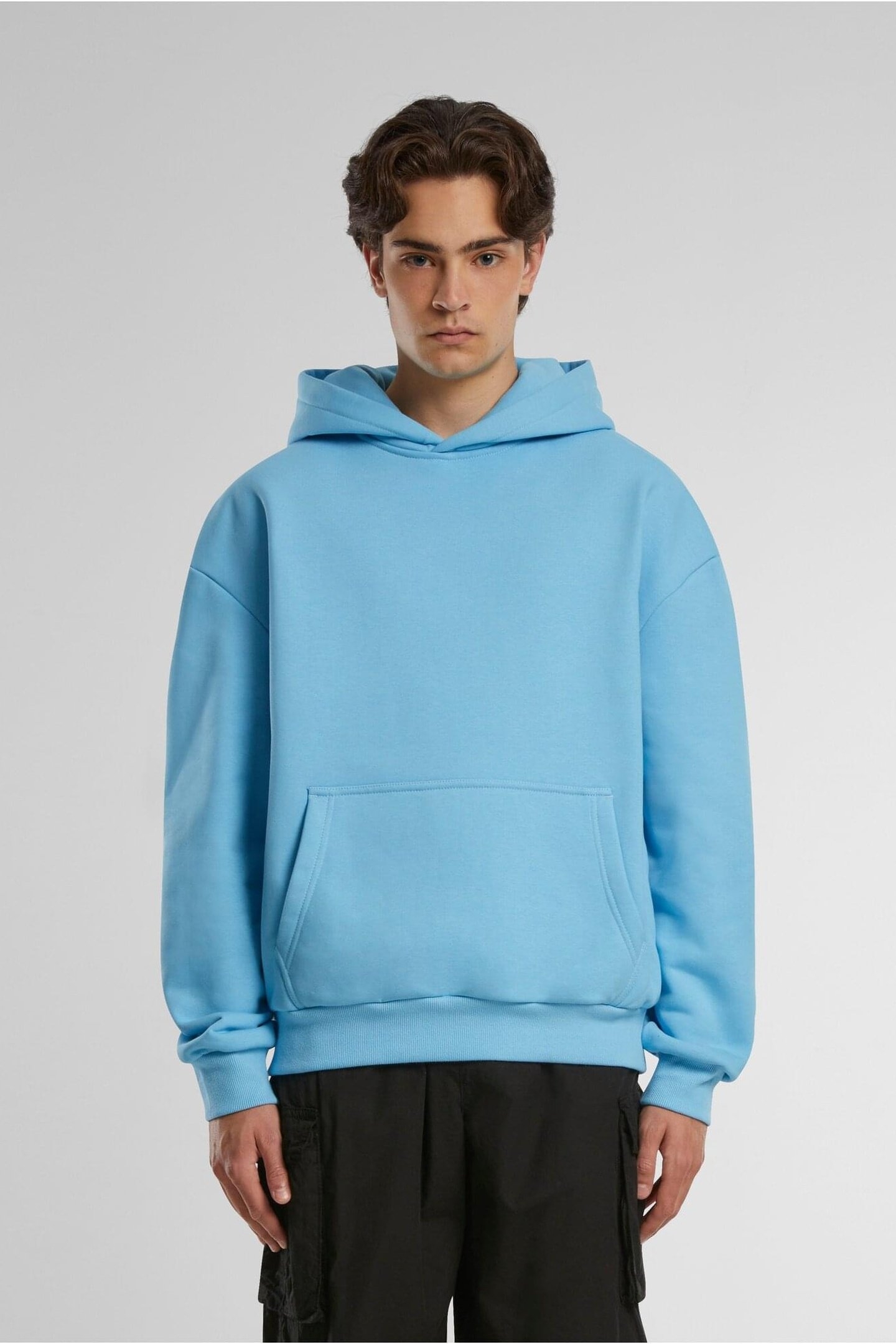 ULTRA HEAVY OVERSIZED HOODY BALTICBLUE 2