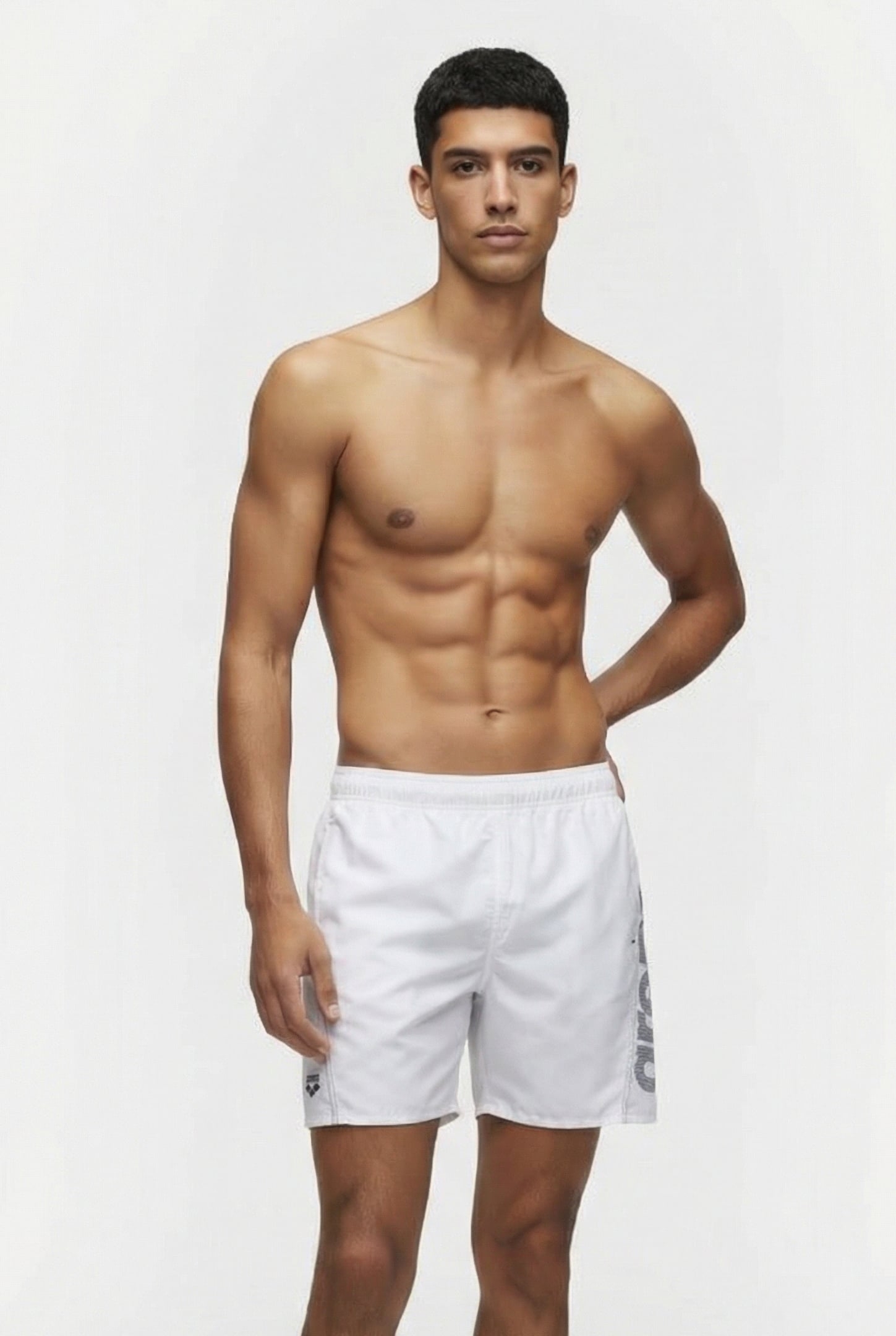 FUNDAMENTALS ARENA LOGO BOXER R WHITE-NAVY 1