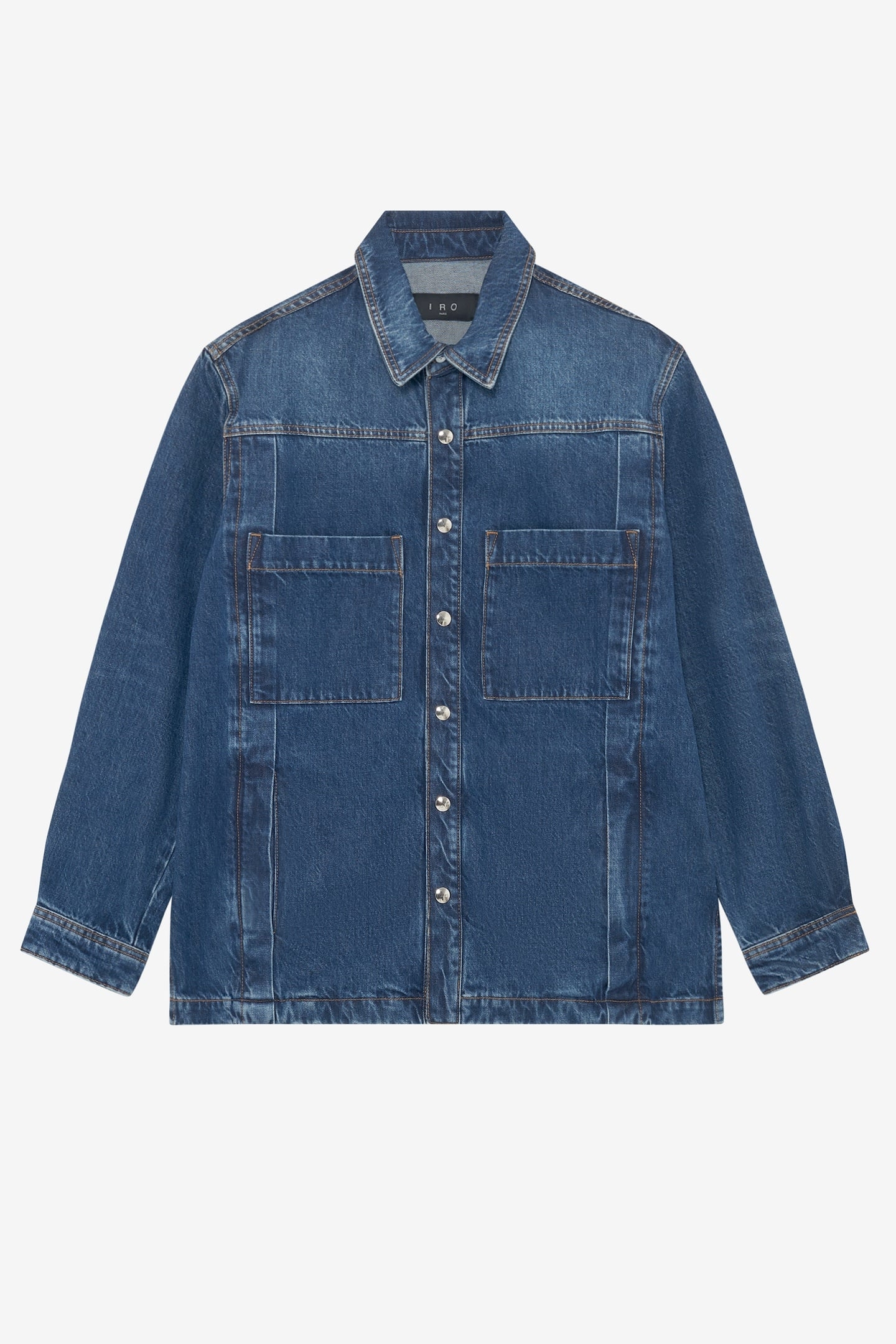 KOSSE OVERSHIRT MID BLUE 5